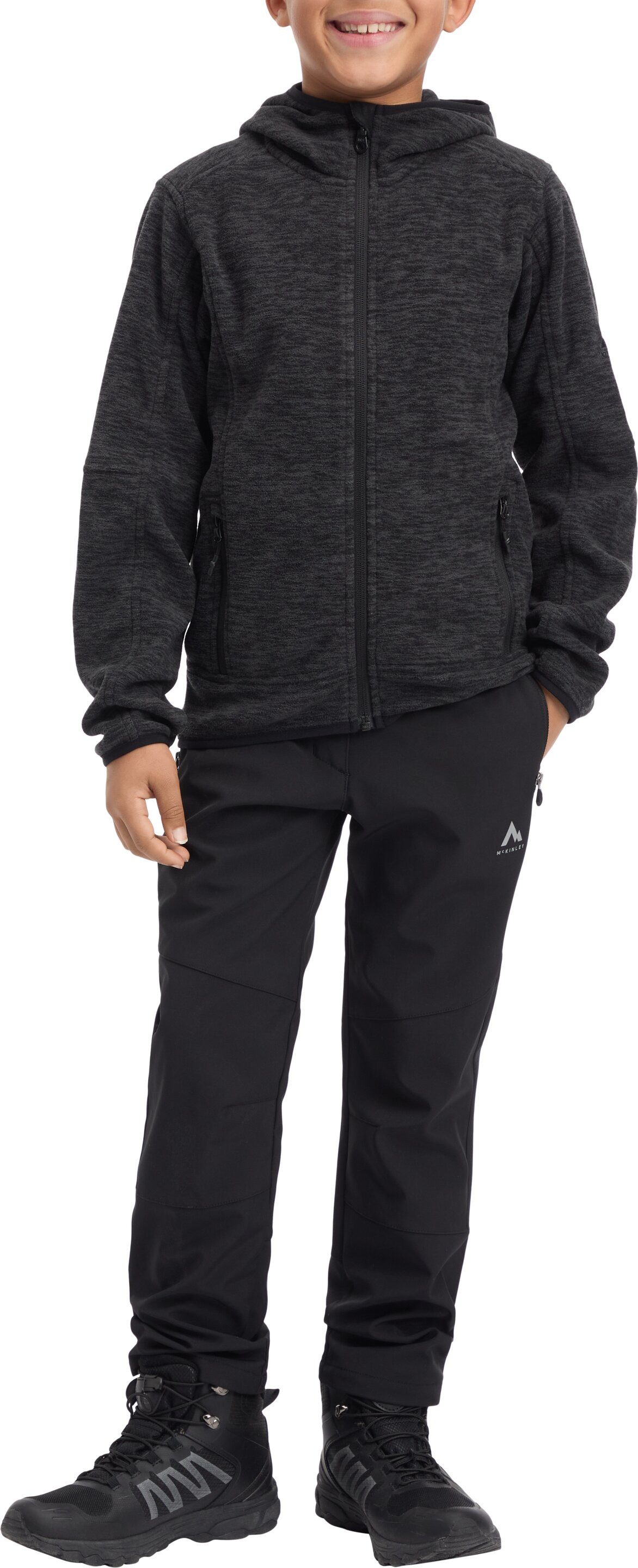 McKinley Fleecejack Fleece-Jacke Choco FZ HD FL B (1 stuk)