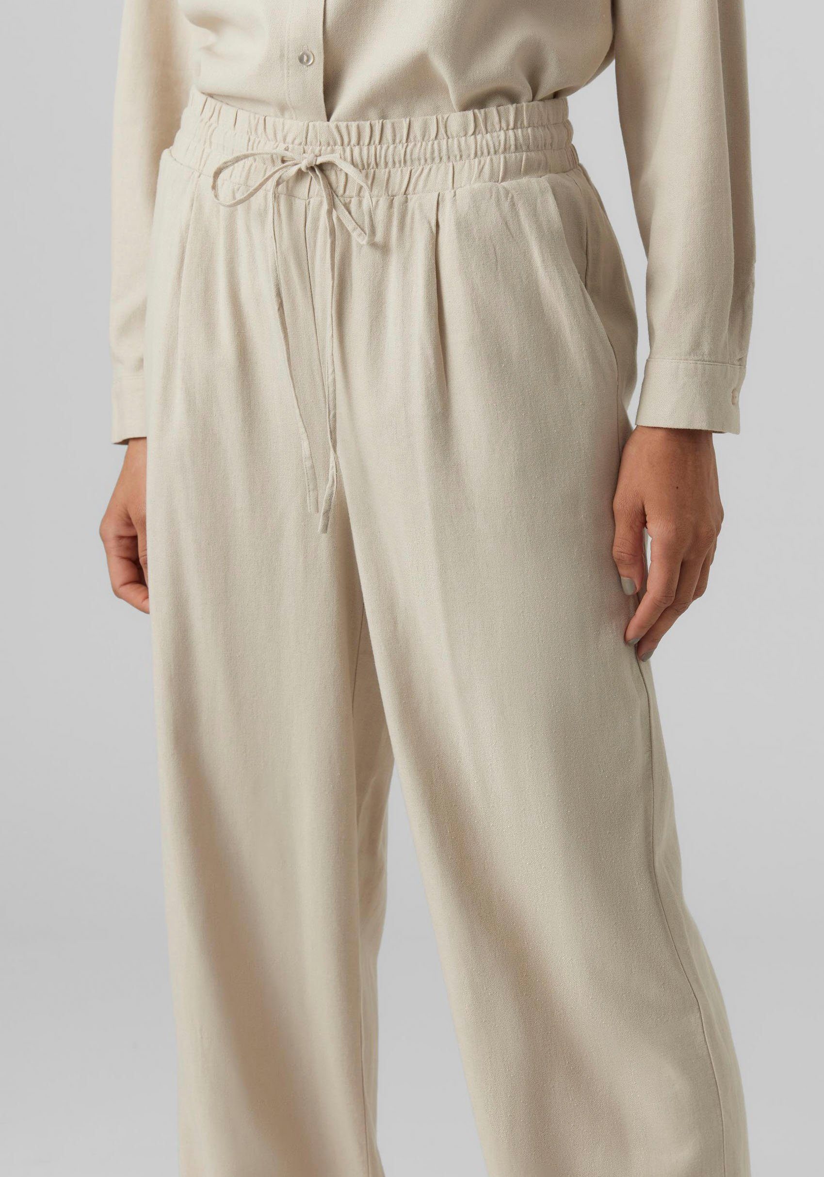 Vero Moda Comfortbroek VMJESMILO WIDE PANTS GA NOOS