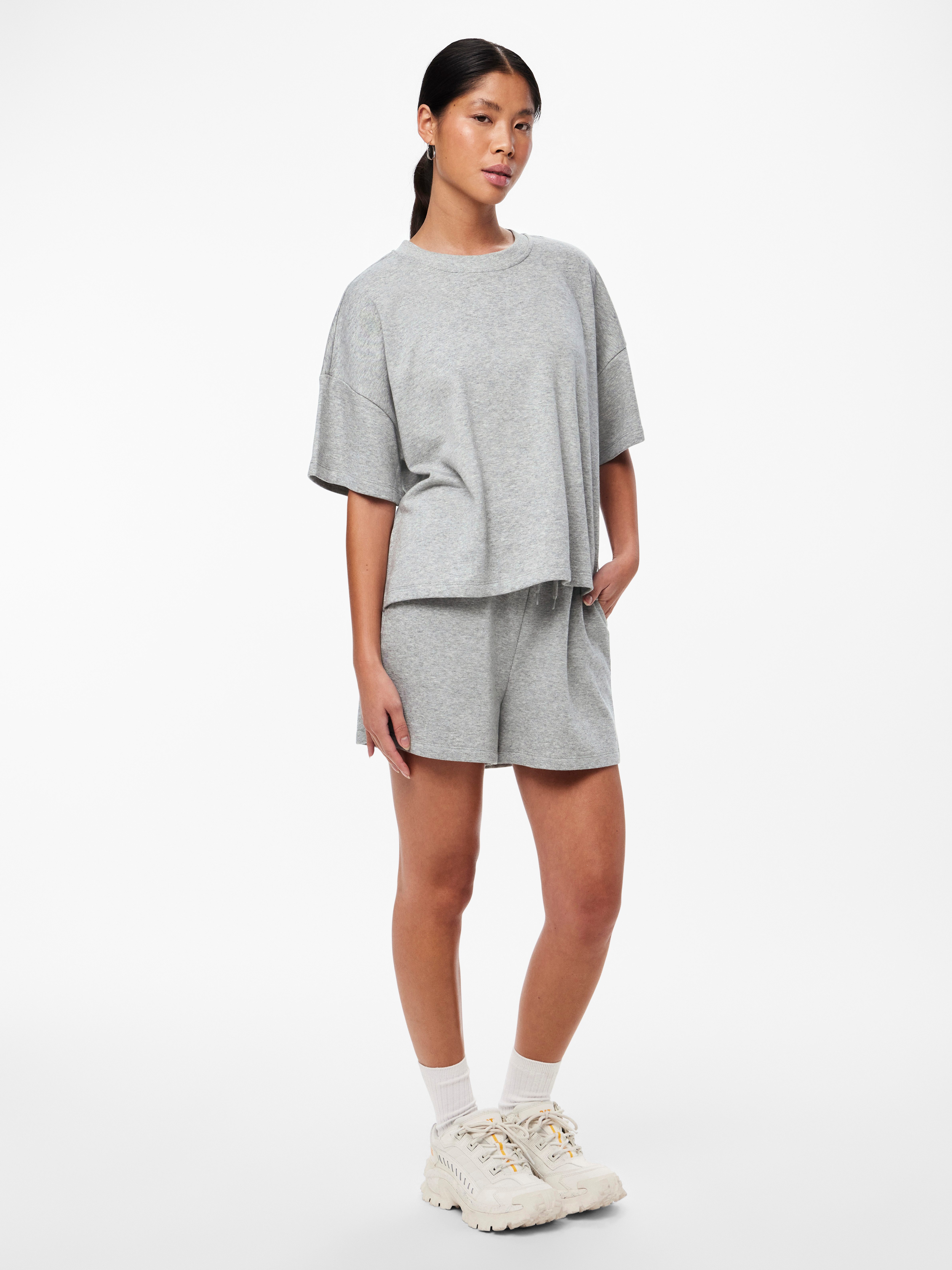 pieces Sweatshirt PCCHILLI SUMMER 2/4 LOOSE SWEAT NOOS BC
