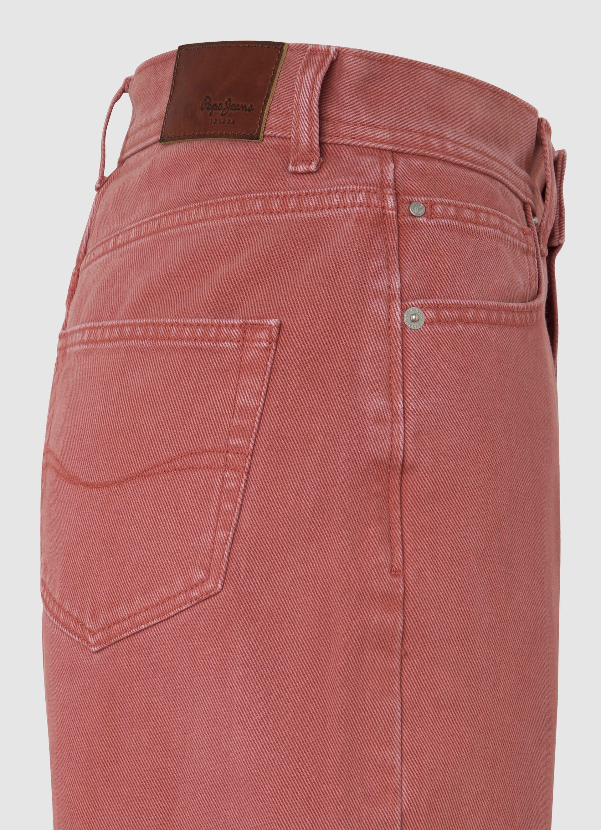 Pepe Jeans High-waist jeans BARREL JEANS UHW met wijde pijpen van katoen-denim