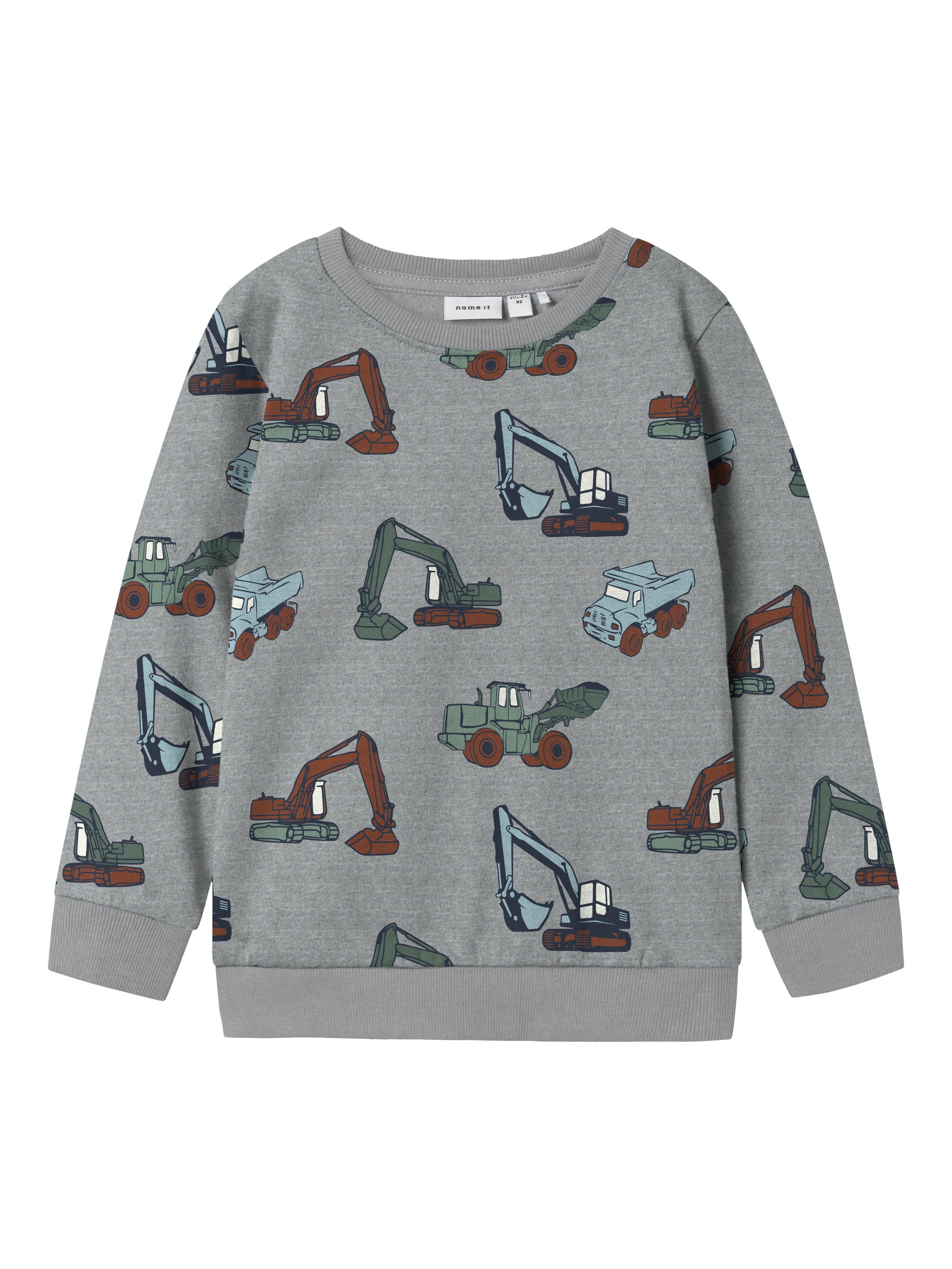 Name It Sweatshirt NMMNENEAN LS SWE BRU PB