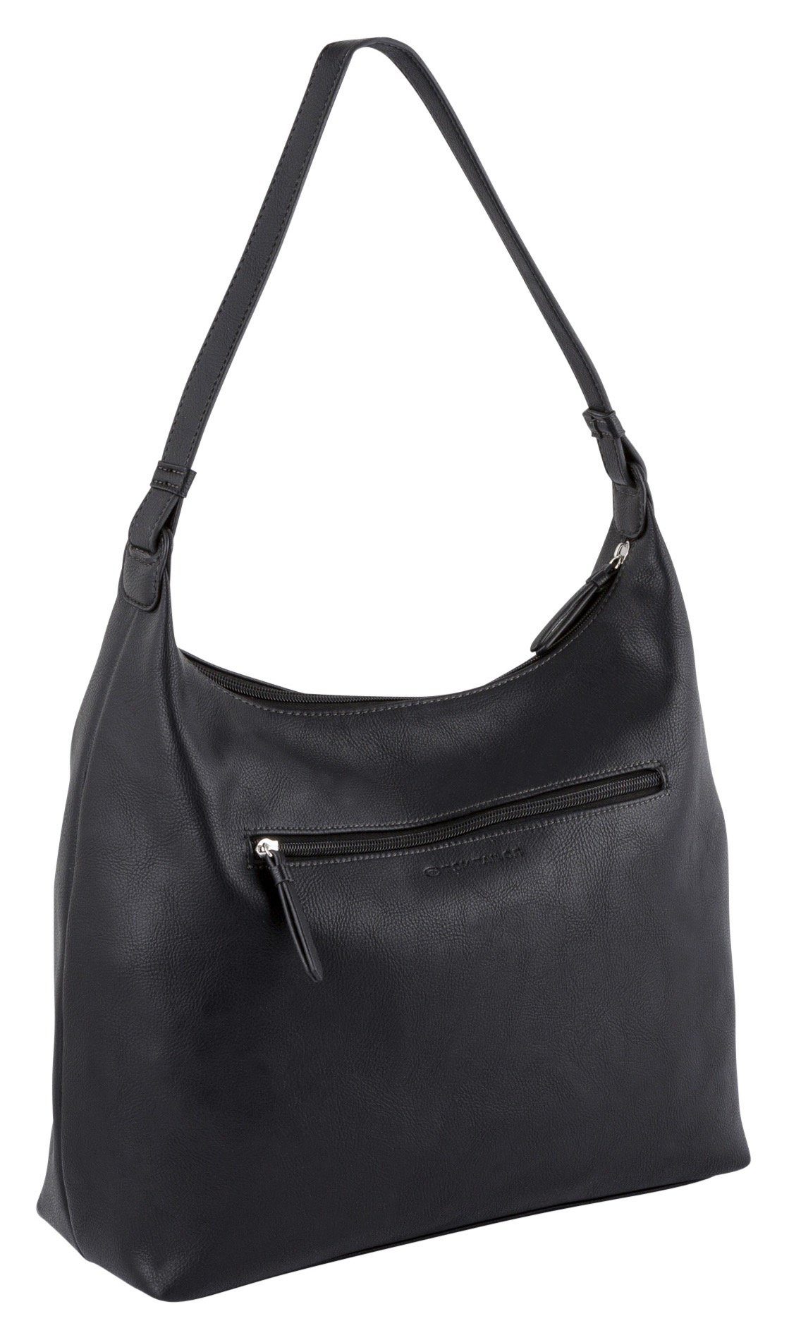 Tom Tailor Hobo-tas ROSABEL van zacht nerf imitatieleer in een schone moderne look