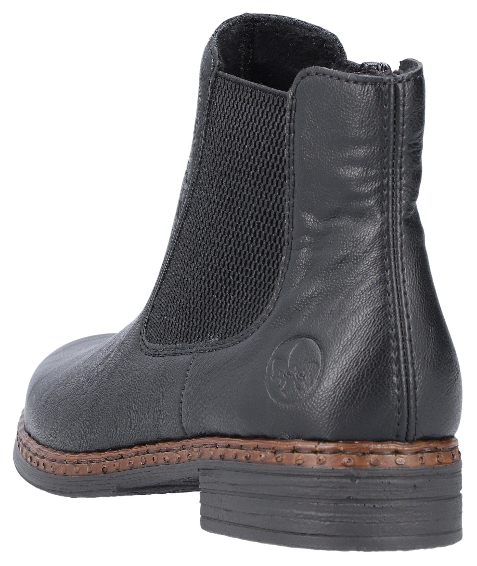 Rieker Chelsea-boots in klassieke look, smalle vorm