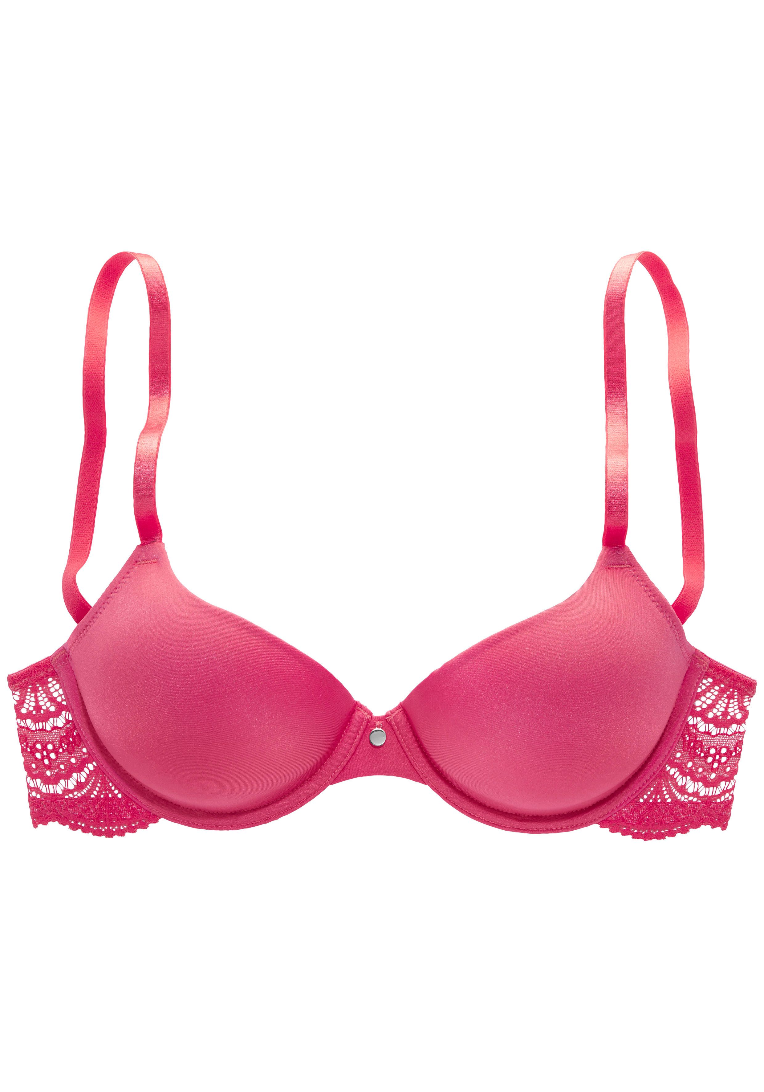 s.Oliver RED LABEL Beachwear Bh met steuncups Pauline met beugel en mooie kantrug, lingerie