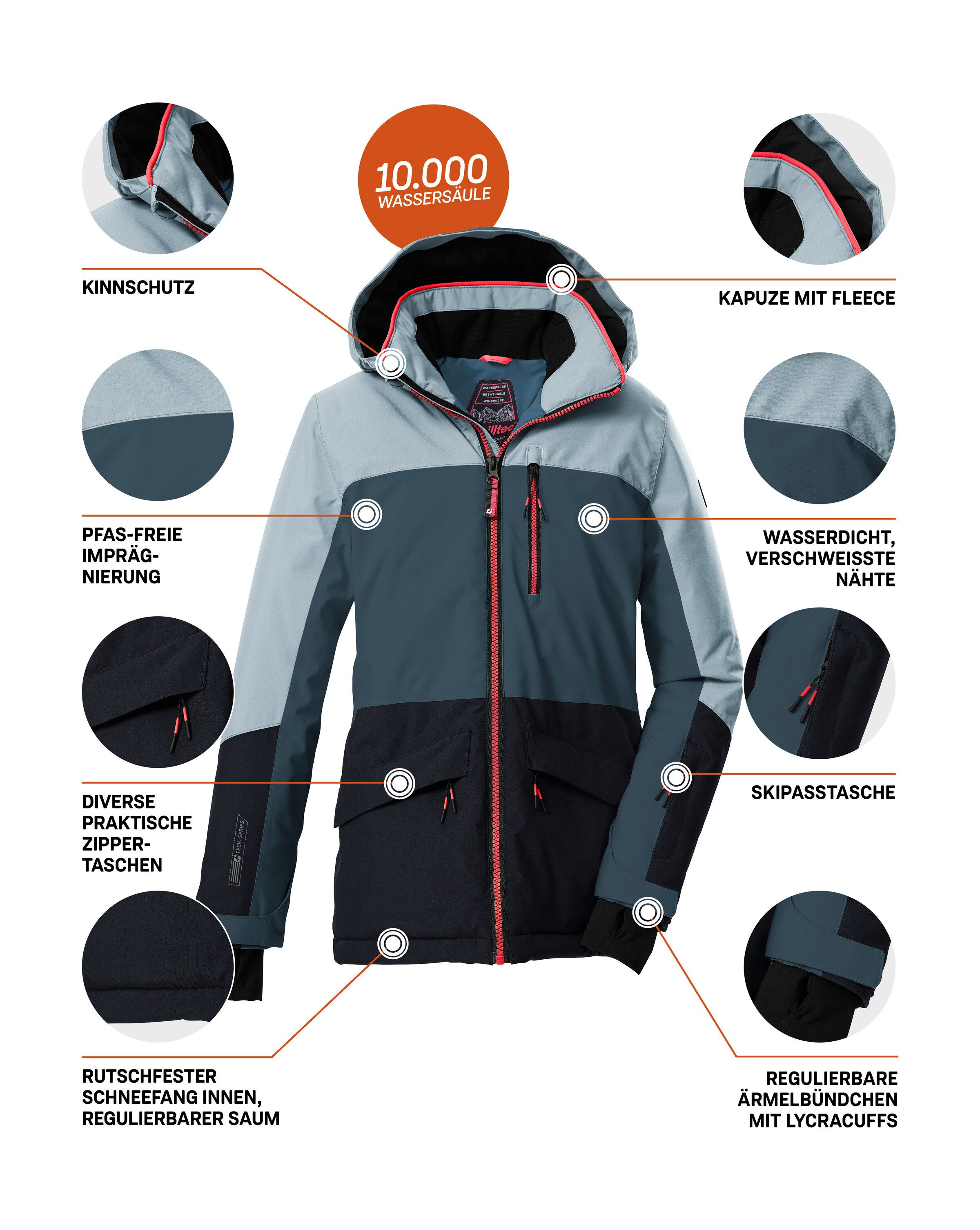 Killtec Ski-jack KSW 208 GRLS SKI JCKT