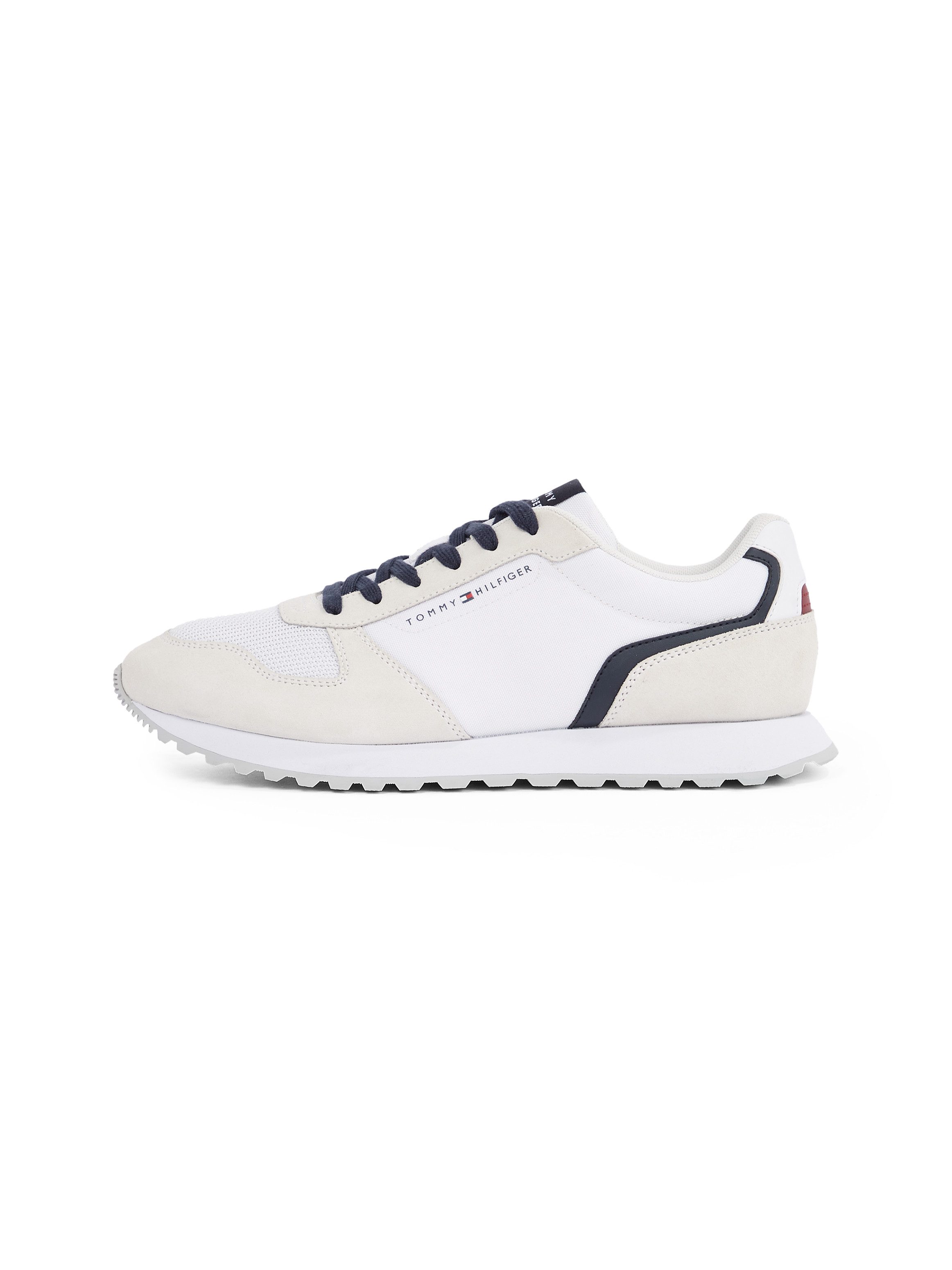 Tommy Hilfiger Sneakers NEW RUNNER EVA MIX FLAG , vrijetijdsschoen, halfschoen, veterschoen met gepolsterde schacht