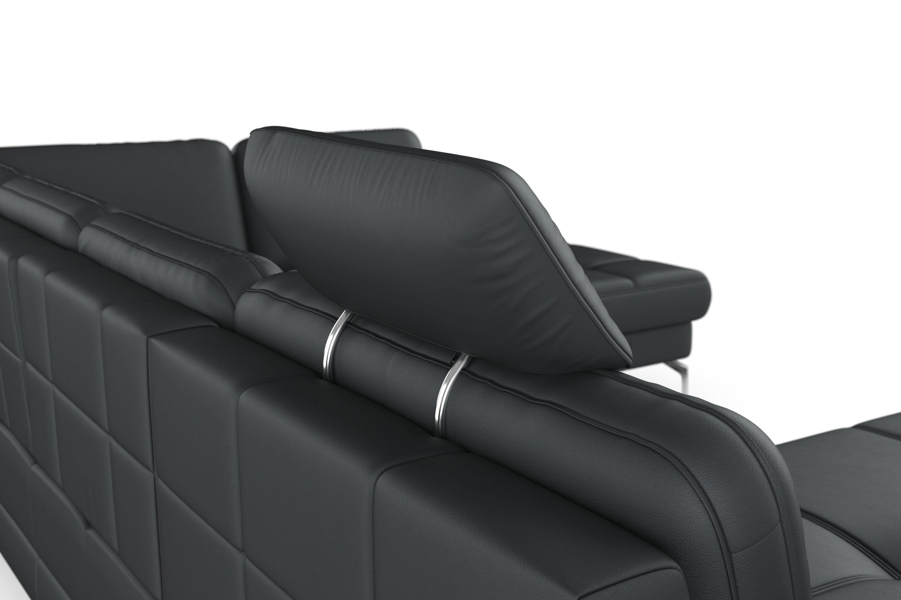 sit&more Zithoek Bendigo U-vorm inclusief zitdiepteverstelling, bodemvrijheid 15 cm, in 2 pootkleuren