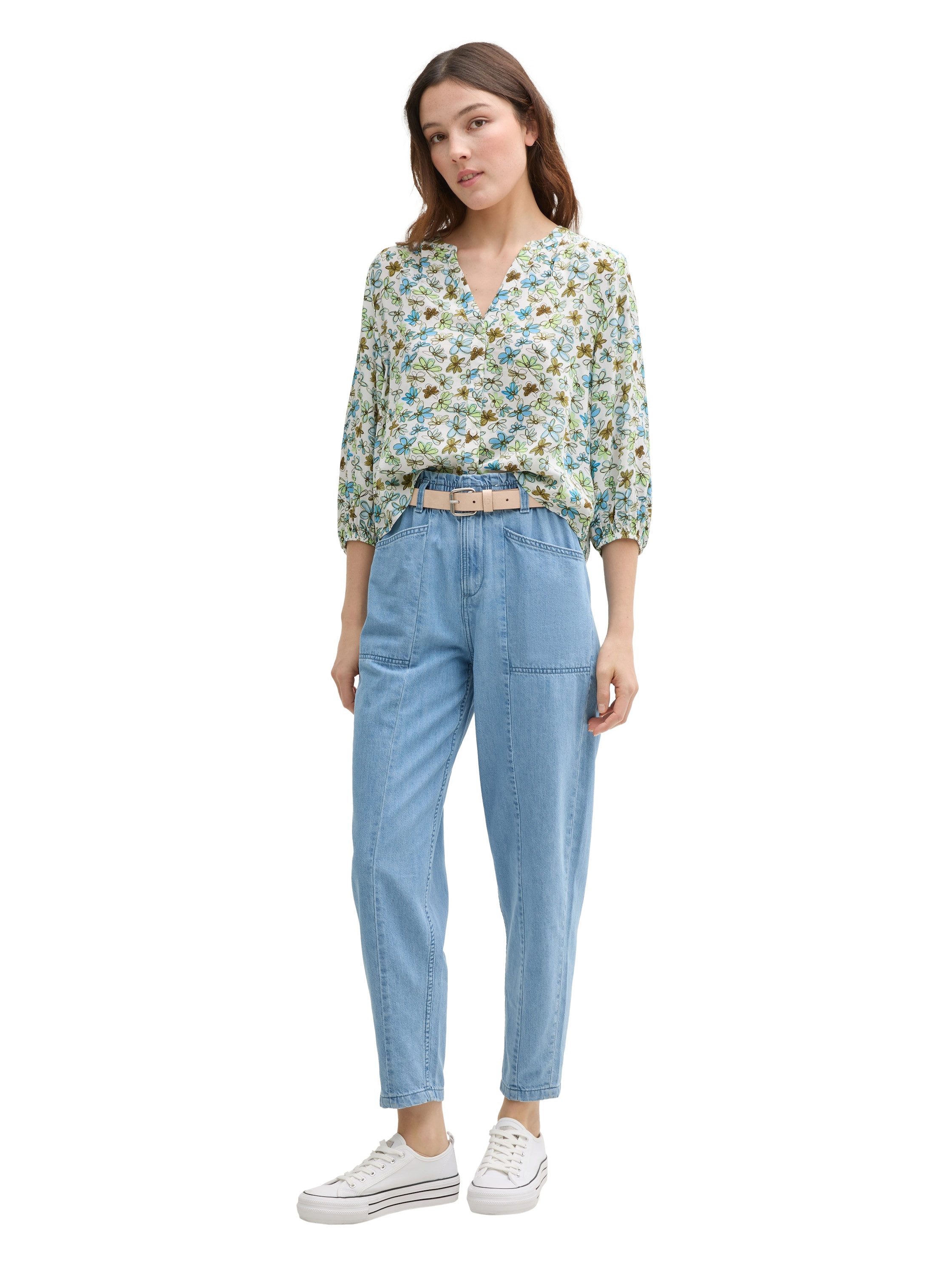 Tom Tailor Denim Klassieke blouse met print all-over