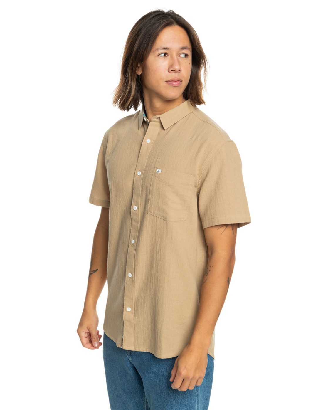 Quiksilver Overhemd met korte mouwen Time Box