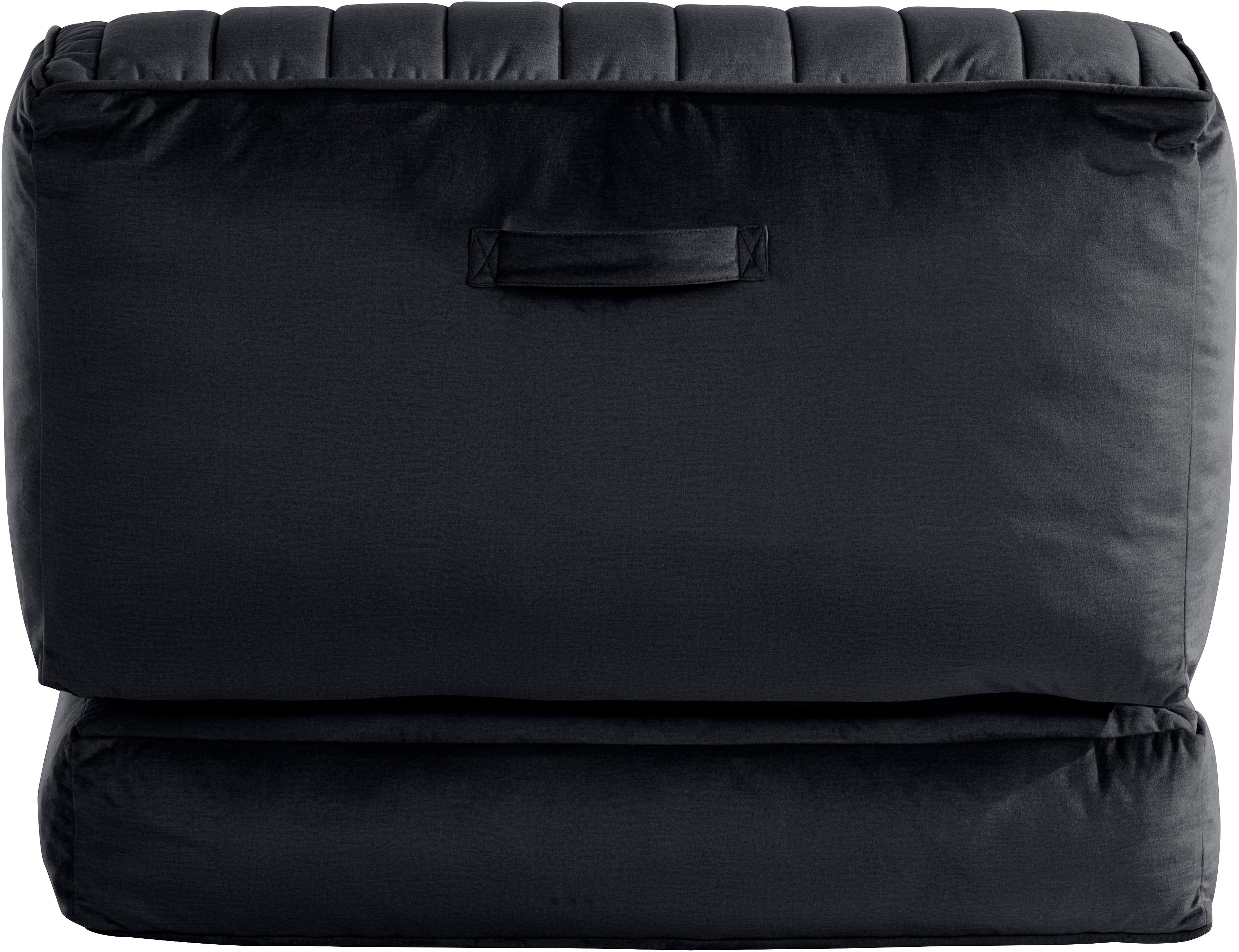 Leonique Relaxfauteuil POLLY Loungestoel met slaapfunctie, perfect als logeerbed, divan
