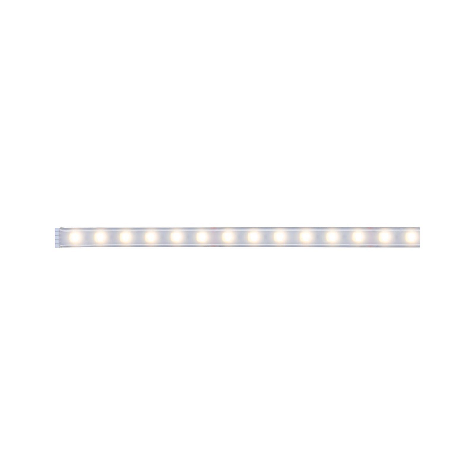 Paulmann Led-strepen MaxLED 500 Strip 1m IP44 Cover 2700K-6500K 7W 24V zilverkleur Kunststof (1 stuk)