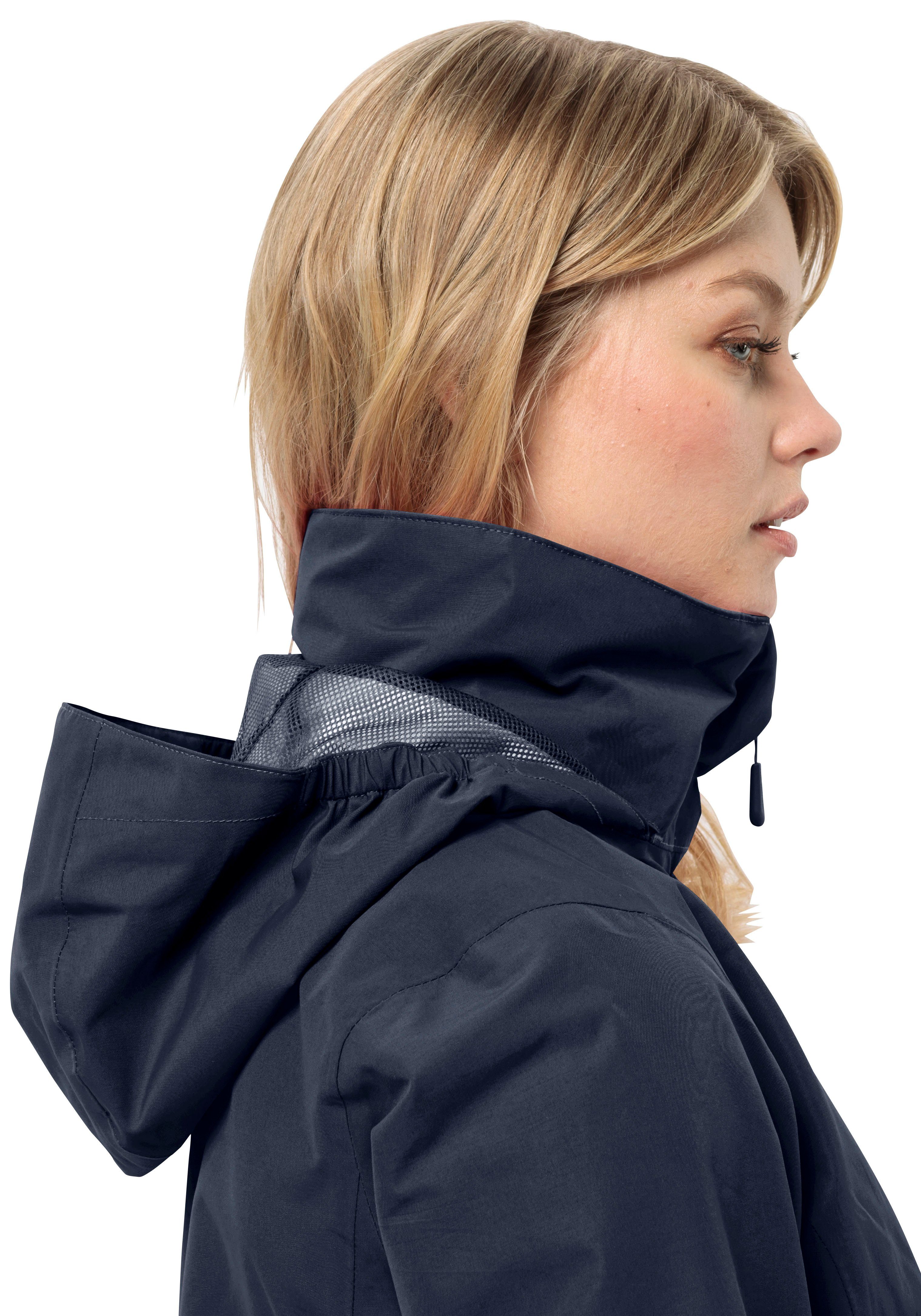 Jack Wolfskin Functioneel jack STORMY POINT 2L JKT W Waterdicht, winddicht, overgangsjas