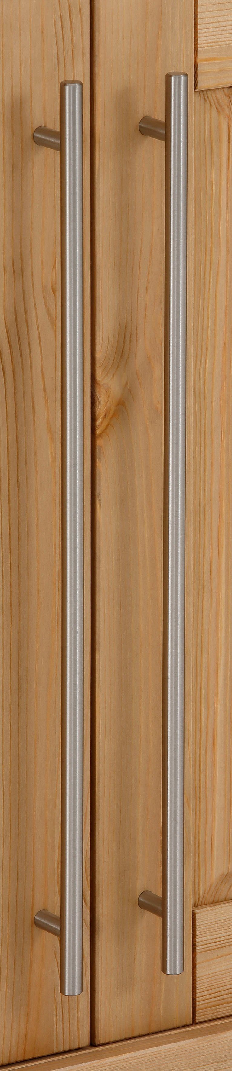 Home affaire Vitrinekast Meliss van massieve dennen, fsc® breedte 171 cm