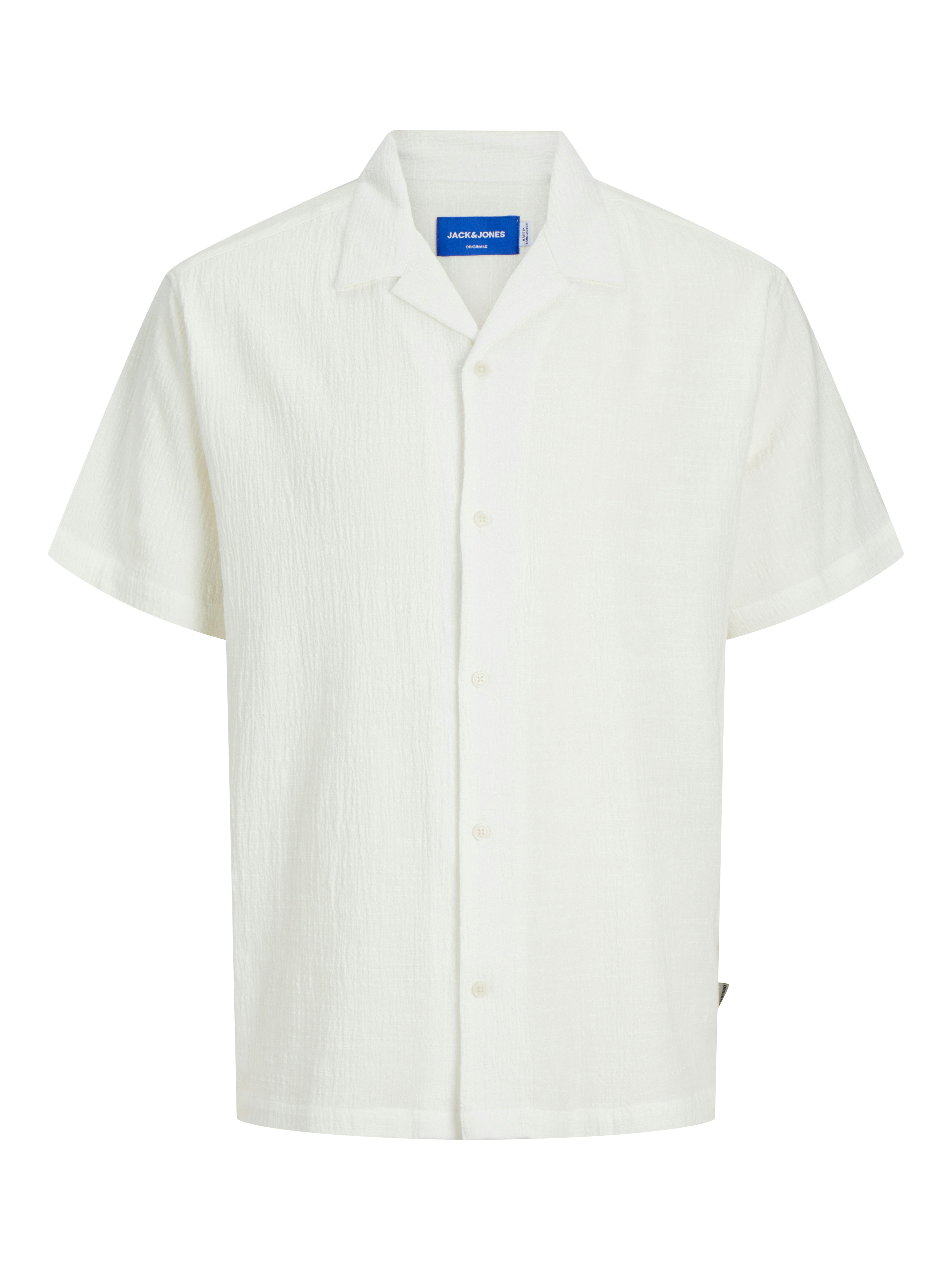 Jack & Jones Overhemd met korte mouwen JORLUKE CRINKLE RESORT SHIRT SS SN