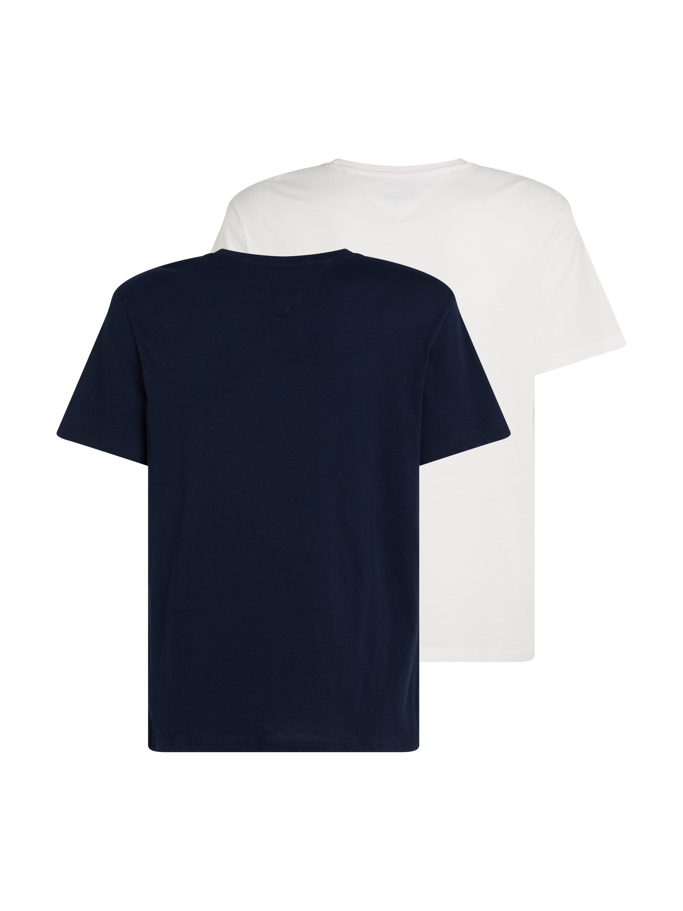 TOMMY JEANS T-shirt TJM SLM ENTRY GRPHC T EXT 2 PCK (set, 2-delig, 2 stuks)