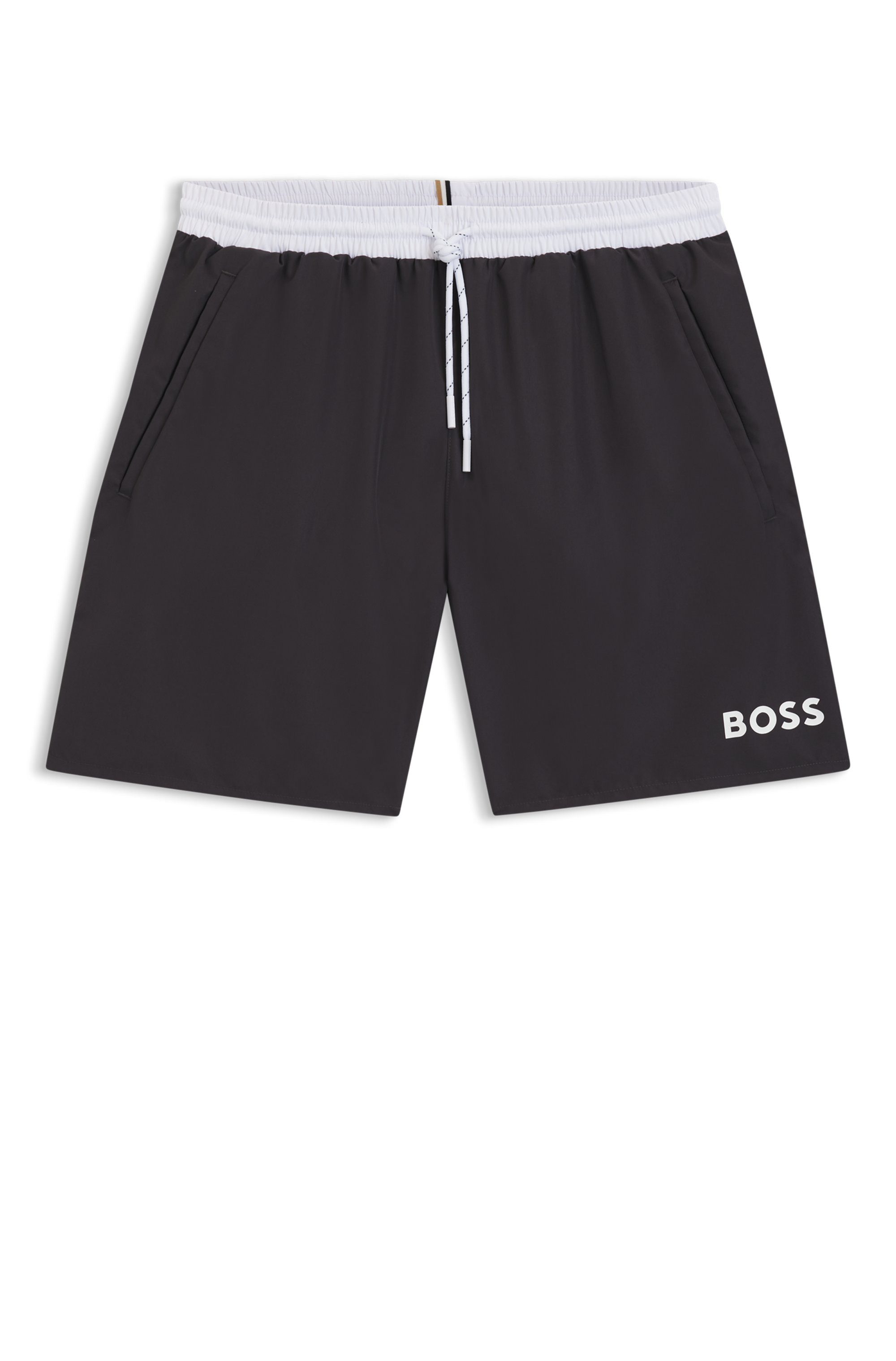 BOSS Zwemshort Starfish met contraststrepen
