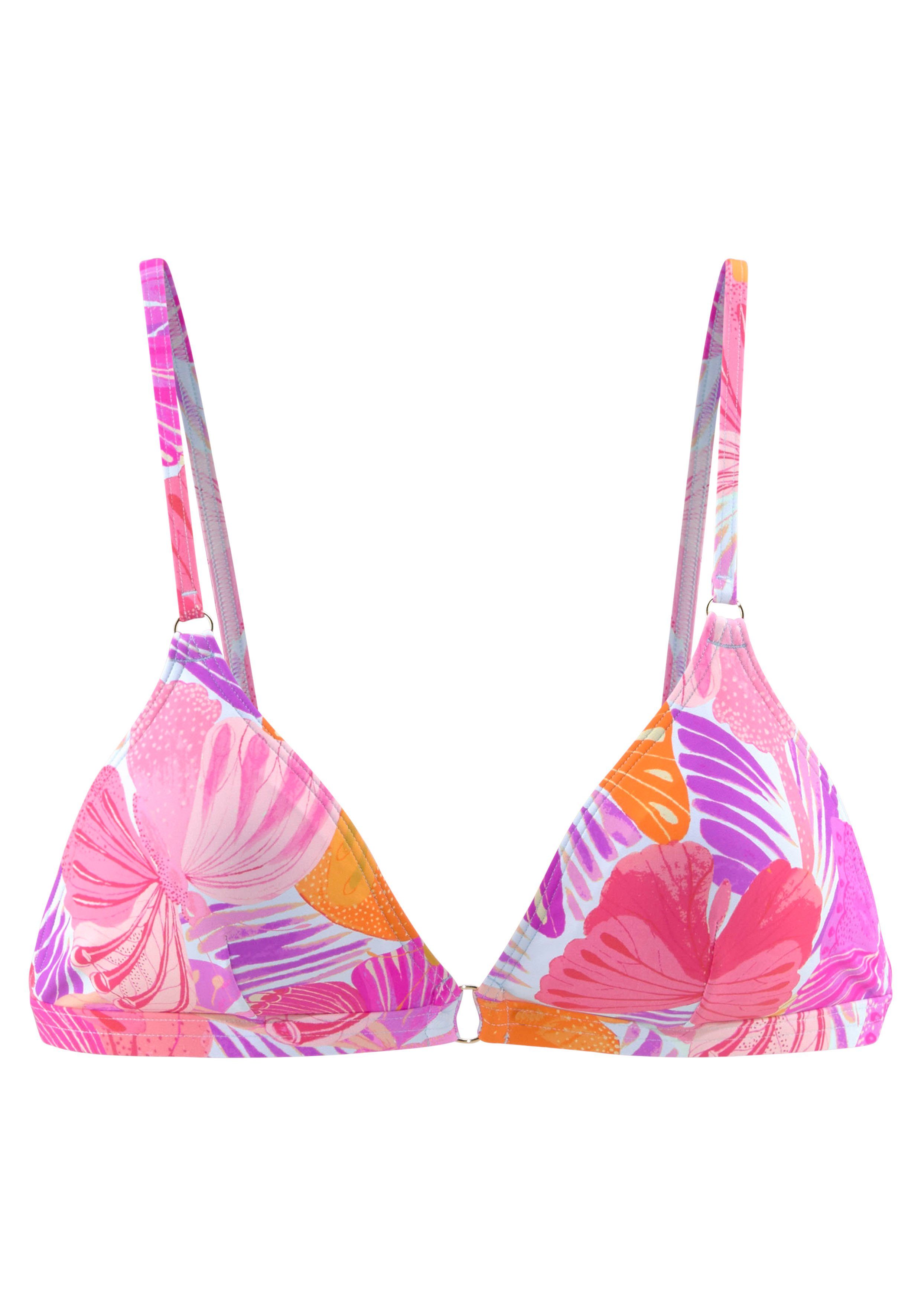 Sunseeker Triangel-bikinitop Butterfly met vlinderontwerp