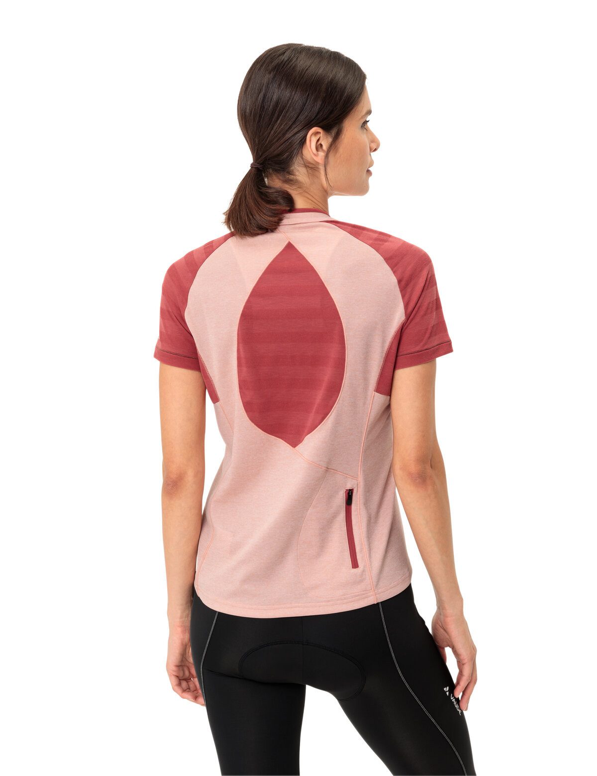 VAUDE Fietsshirt Fiets shirt met materiaalinzetten