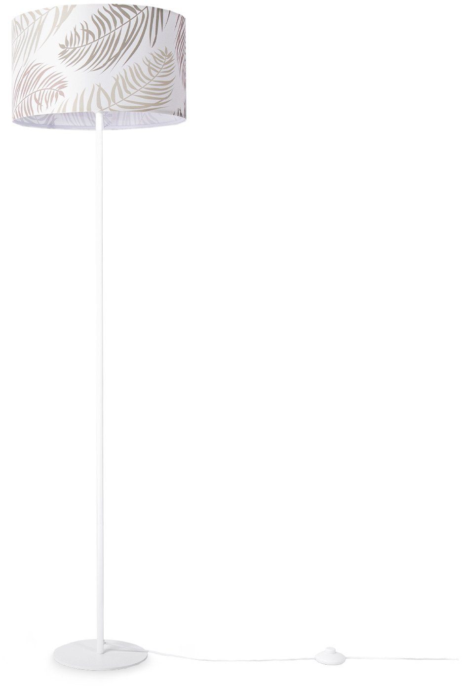 Paco Home Staande lamp Kuba 123 Woonkamer vloerlamp slaapkamer lampen E27 decoratie woonkamer palm