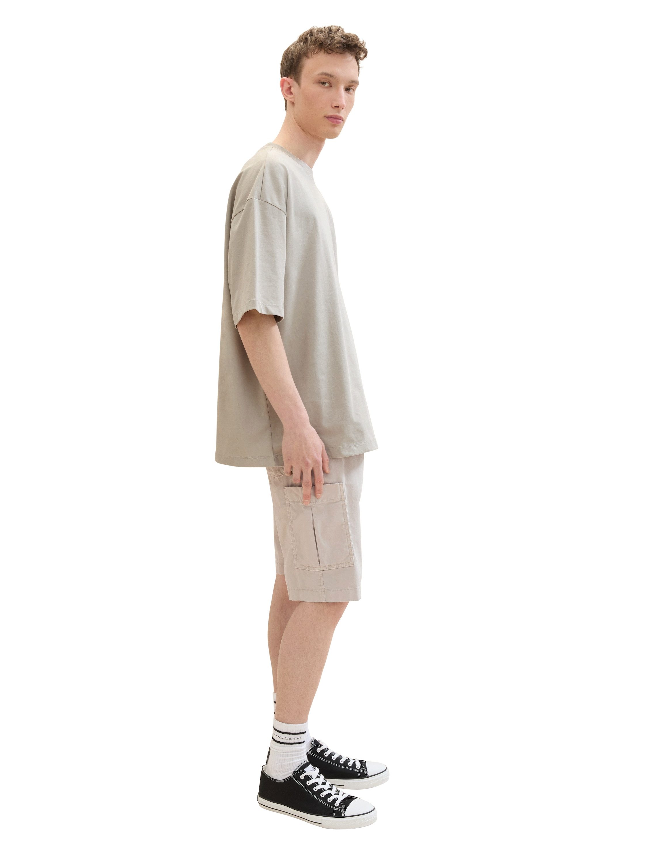 Tom Tailor Denim Cargoshort unikleur