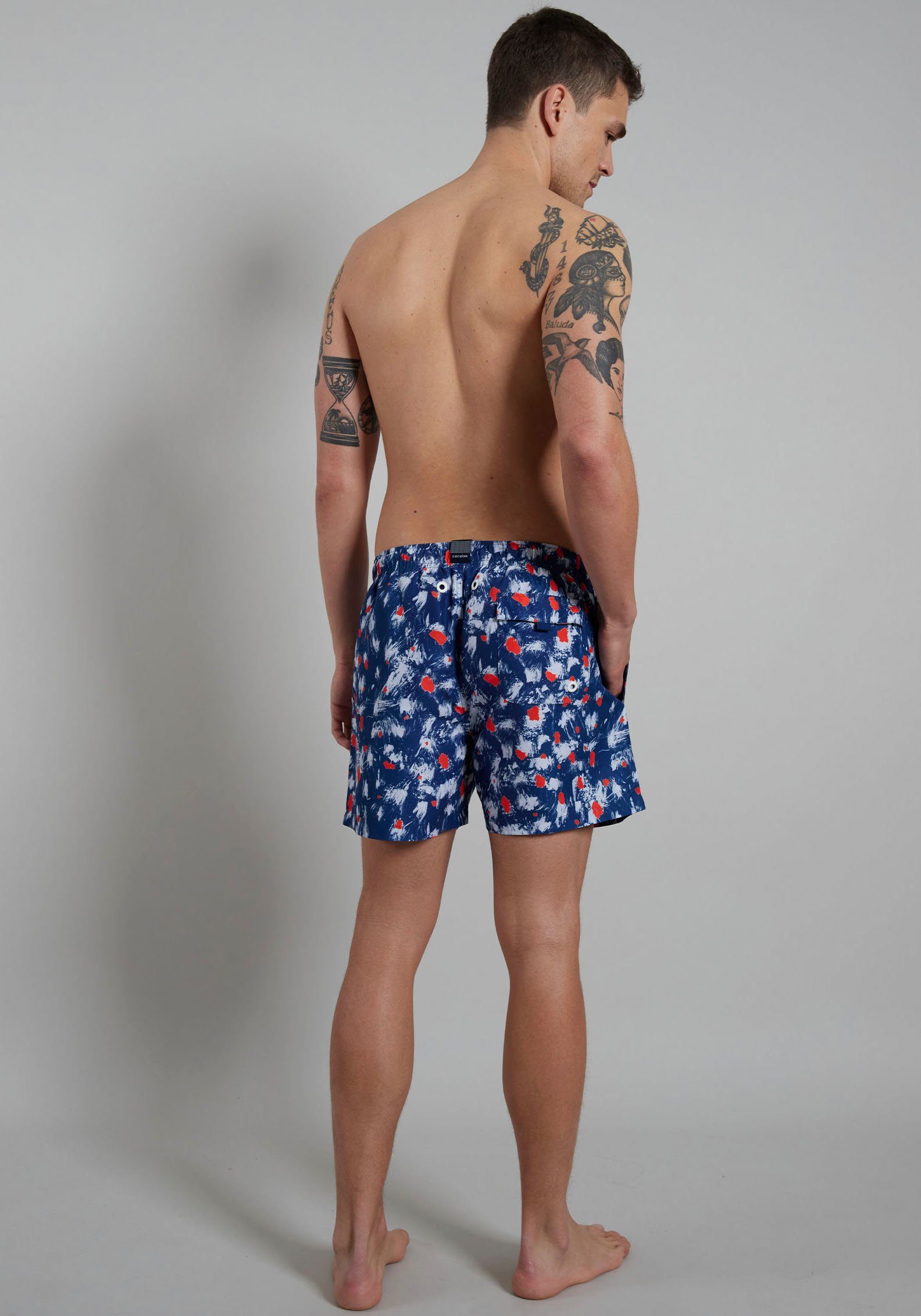 CECEBA Zwemshort met geweldige print voor warme zomerdagen