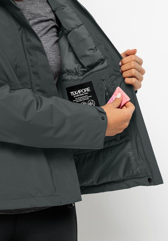 Jack Wolfskin Functioneel jack WANDERMOOD JKT W
