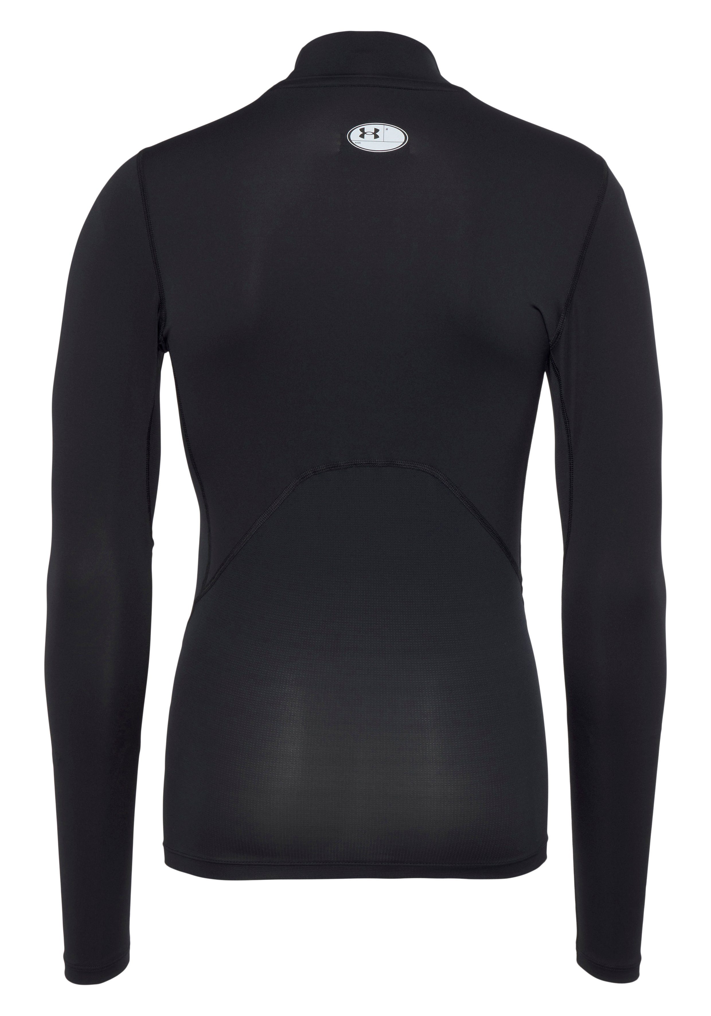 Under Armour® Trainingsshirt HeatGear® Mock Lange Mouw Top