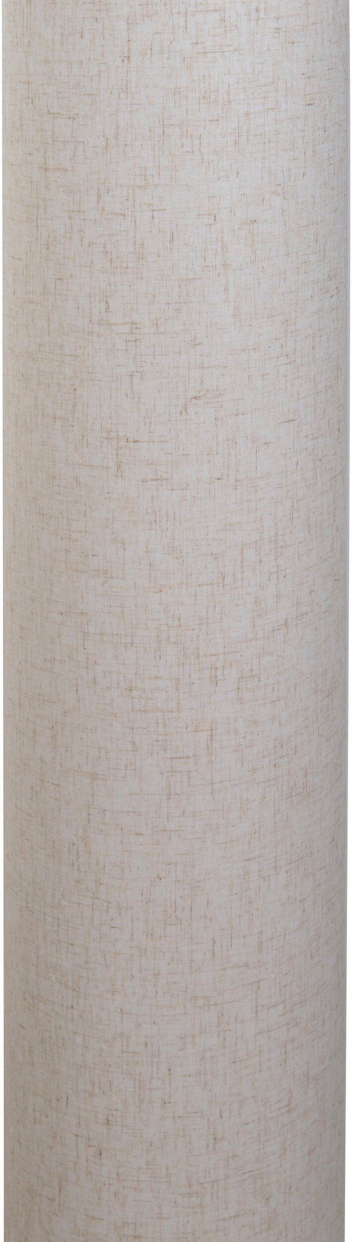 näve Staande lamp BEATE Metaal/textiel, excl. 3x E27 max. 40W, hoogte: 110 cm, kleur: natuur (1 stuk)