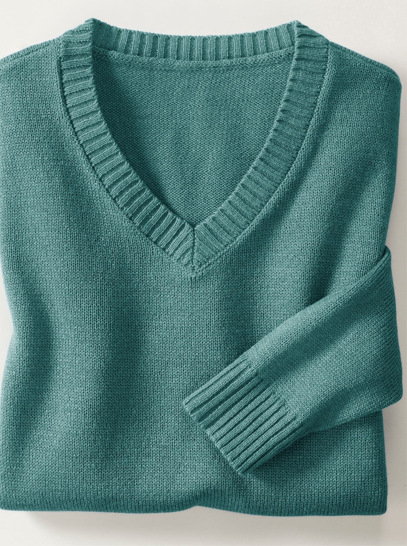 Classic Basics Trui met V-hals Trui