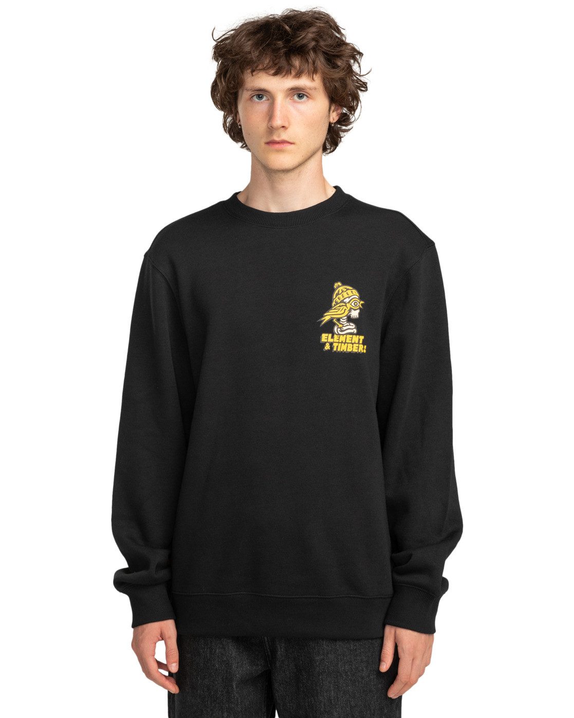 Element Sweatshirt Birds Eye heren sweaters maat S blauw