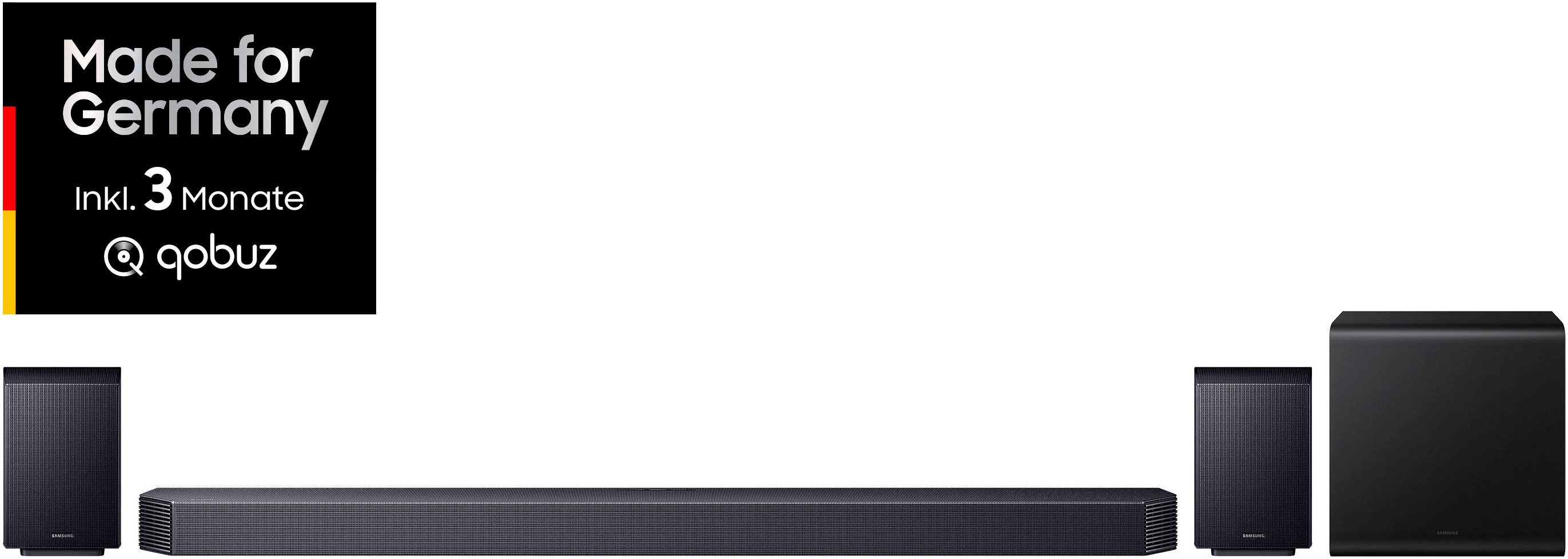 Samsung Soundbar HW-Q935GF Q-soundbar 9.1.4-kanaal subwoofer & achterluidsprekers, draadloos dolby atmos, dts:x