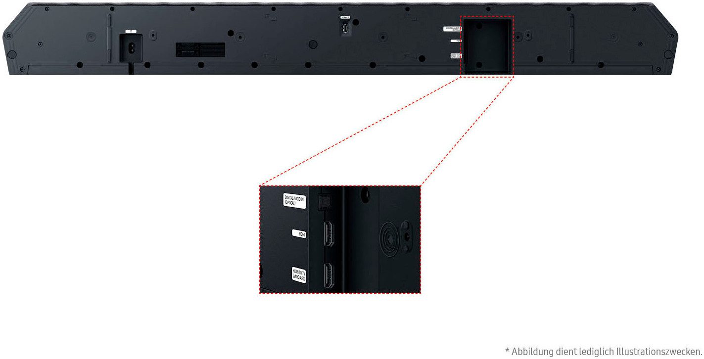 Samsung Soundbar HW-Q935GF Q-soundbar 9.1.4-kanaal subwoofer & achterluidsprekers, draadloos dolby atmos, dts:x
