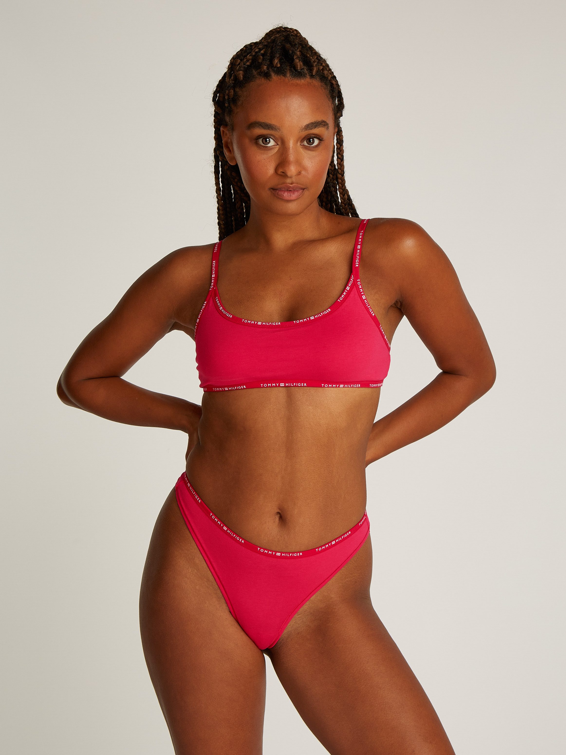 Tommy Hilfiger Underwear Tanga THONG met logo-opschriften
