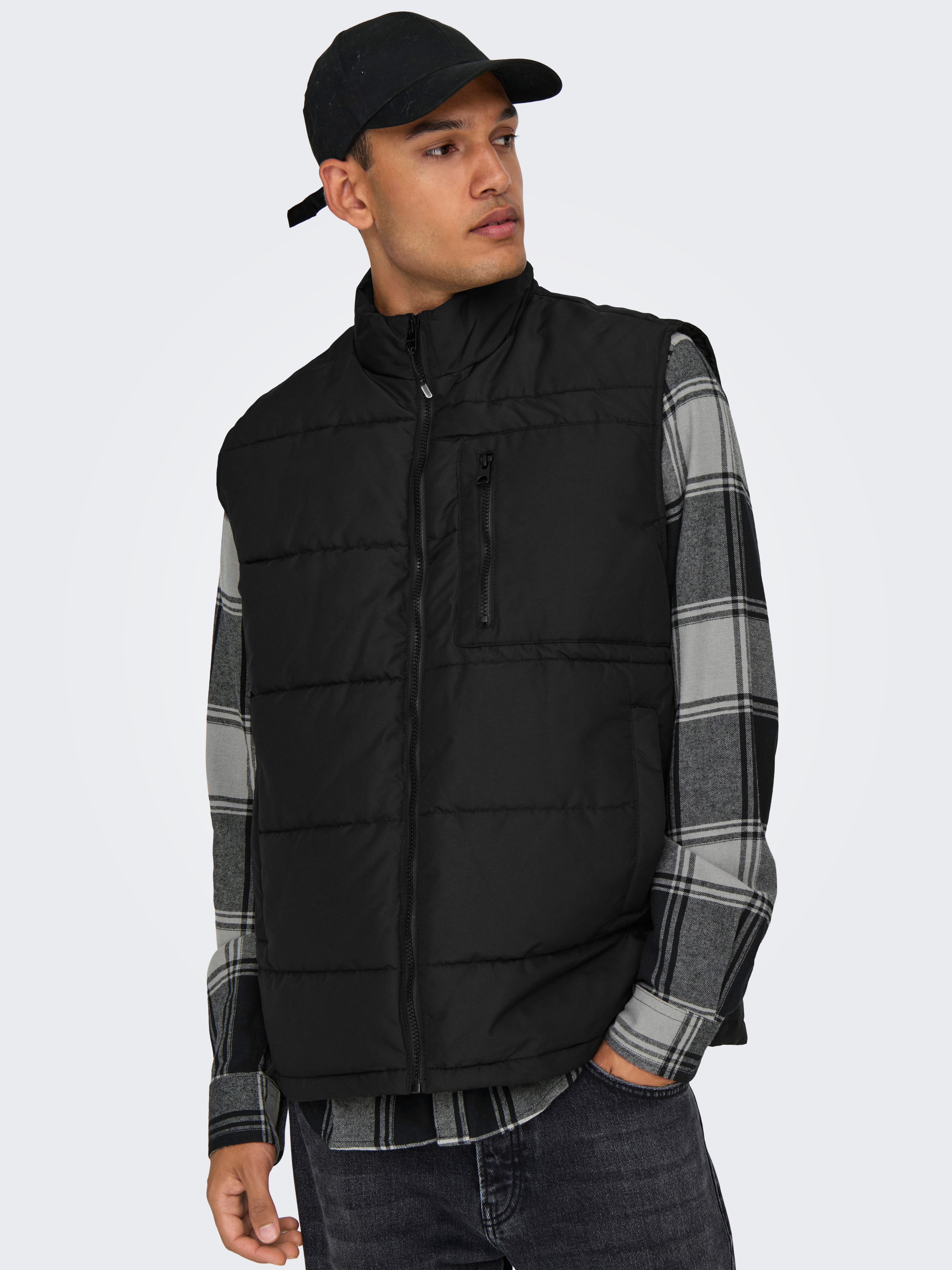ONLY & SONS Bodywarmer ONSJAKE QUILTED VEST OTW