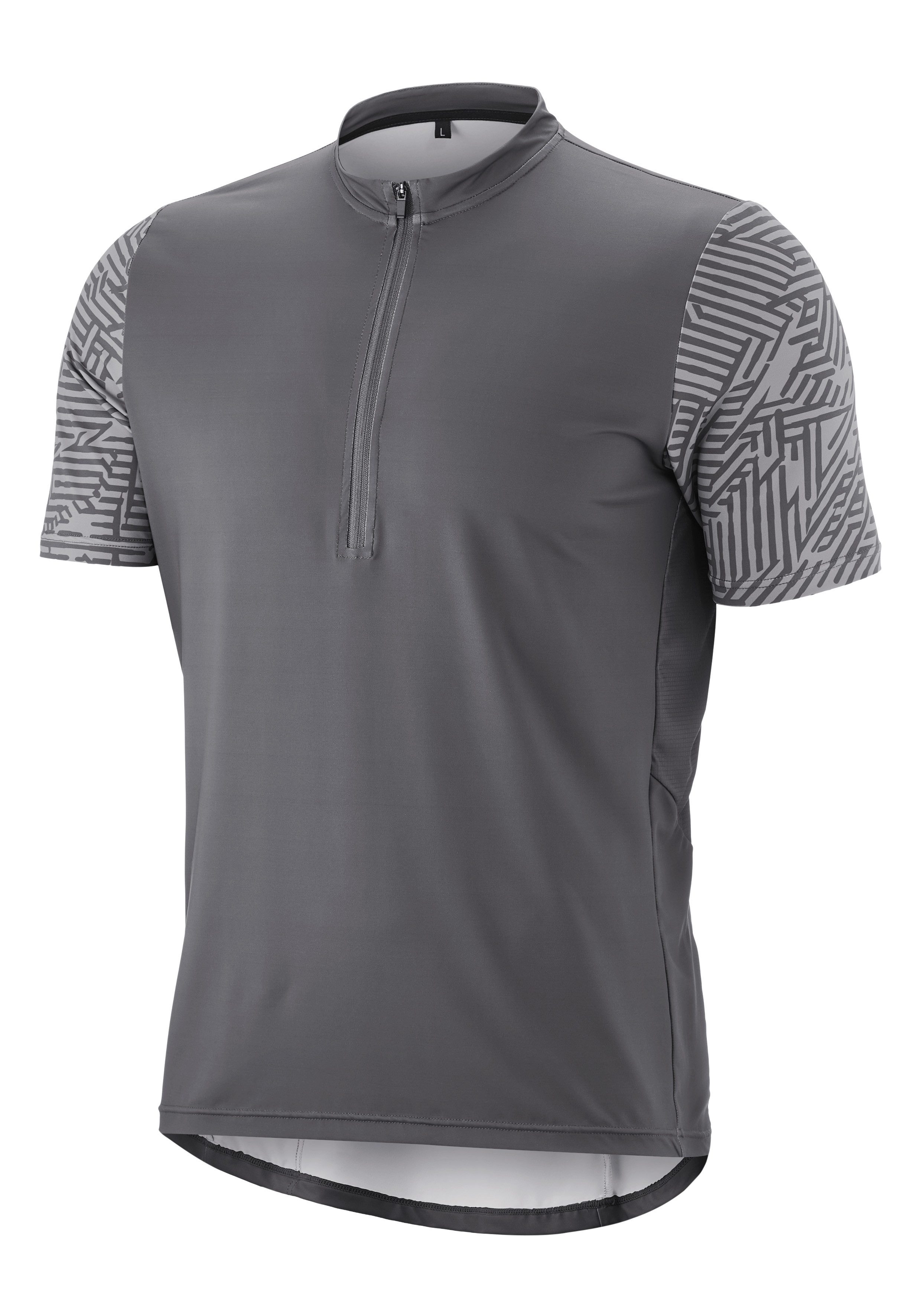 Gonso Fietsshirt Adventure Jersey Halfzip M Heren fiets trui korte mouwen, rugzak met rits, quick-dry, slim fit