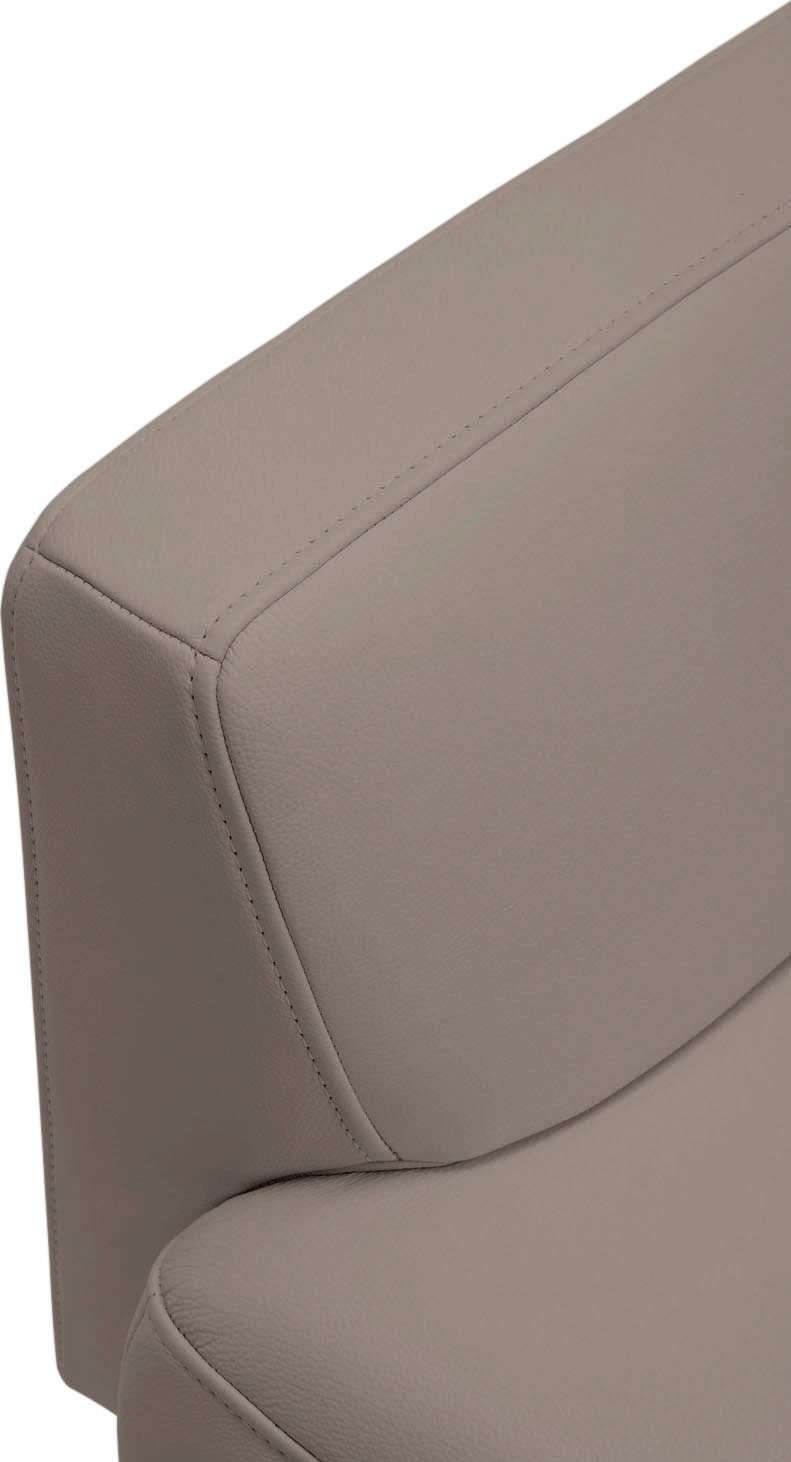 Creation BY ROLF BENZ Hoekbank CR.446 in een minimalistische, gewichtloze look, breedte 275 cm