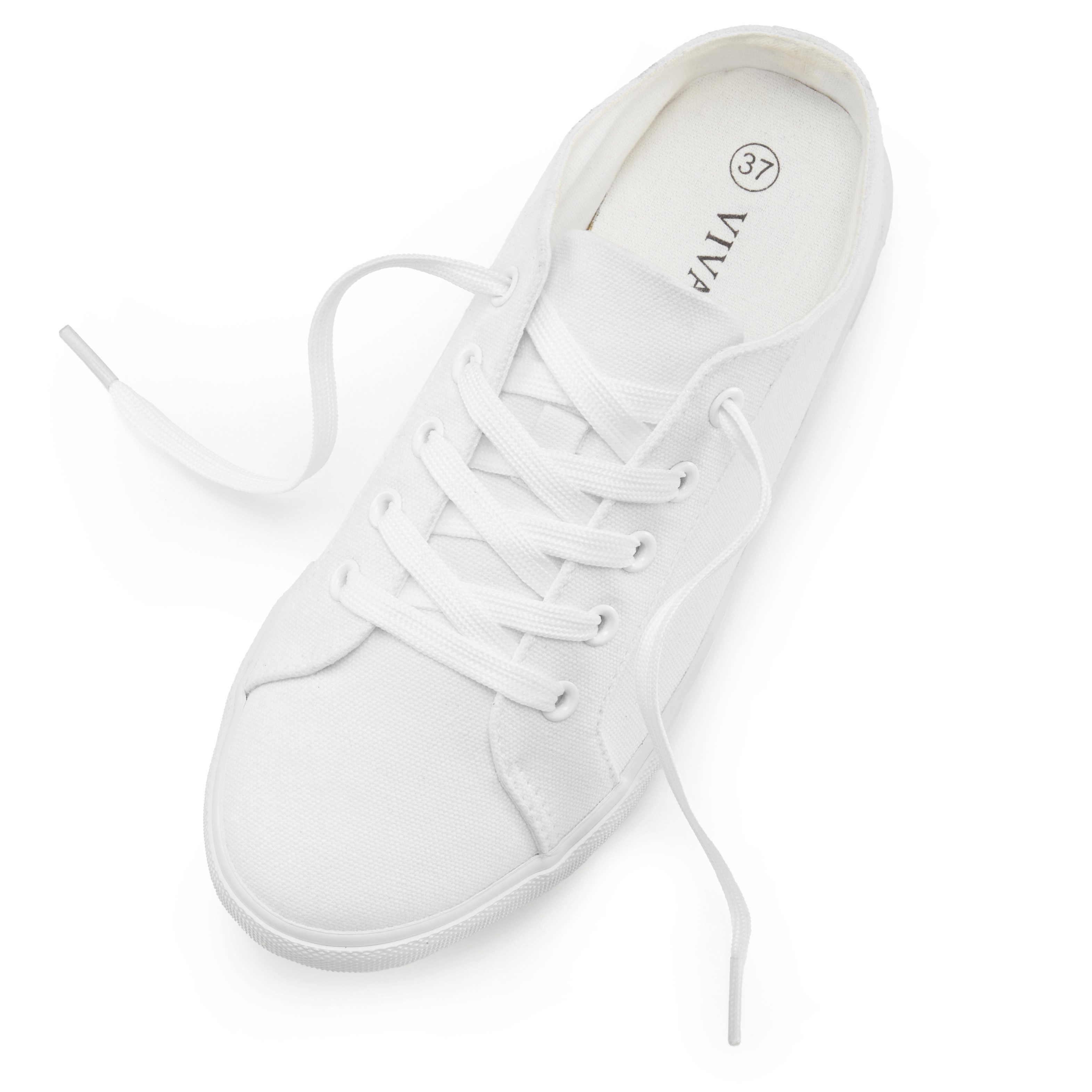 Vivance Sabots Sneaker, Clog om in te stappen met veters vegan