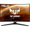 asus curved-gaming-monitor vg32vq1br, 80 cm - 31,5 ", qhd zwart