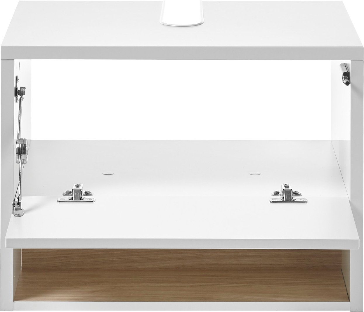 Places of Style Badmeubelset Studio Line, bad in modern ontwerp, 2-delig badkamer Onderkast en spiegel, in twee kleuren beschikbaar, veel opbergruimte (2 stuks)