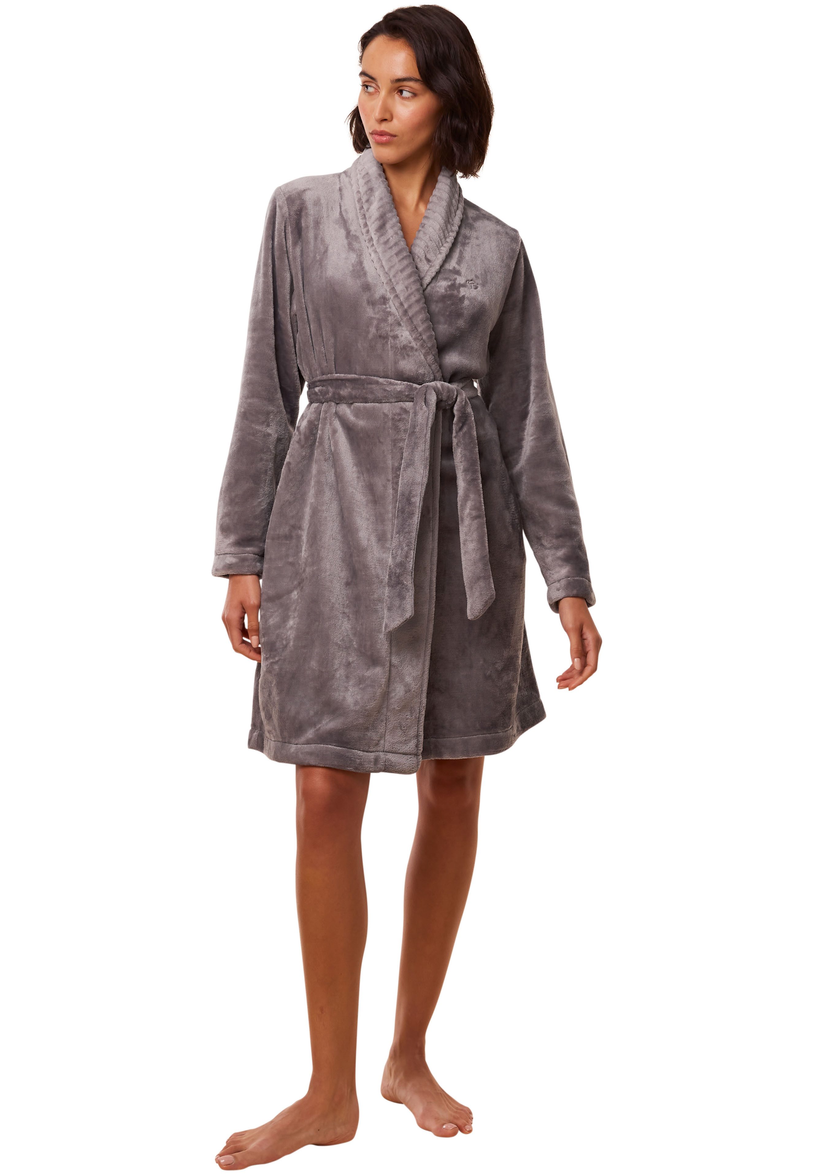 Triumph Ochtendjas Robes Fleece Robe 01 (2 stuks Met riem)