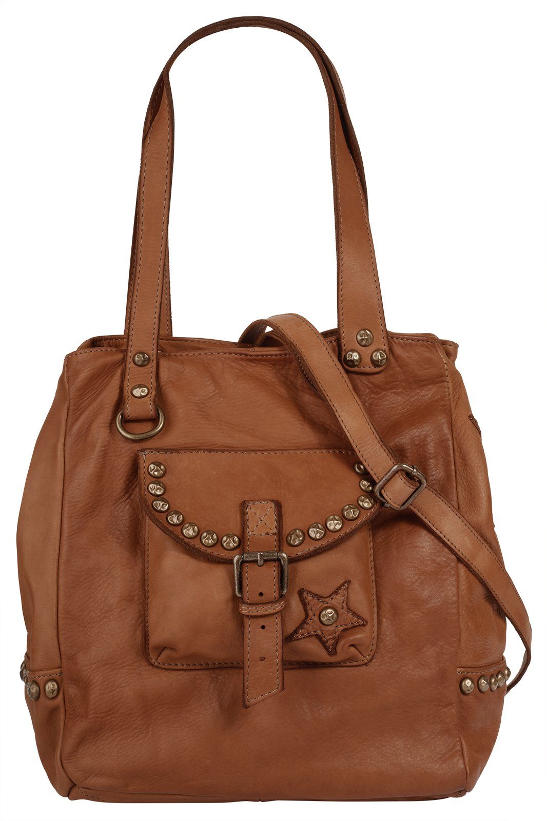 Samantha Look Shopper echt leer, made in italy