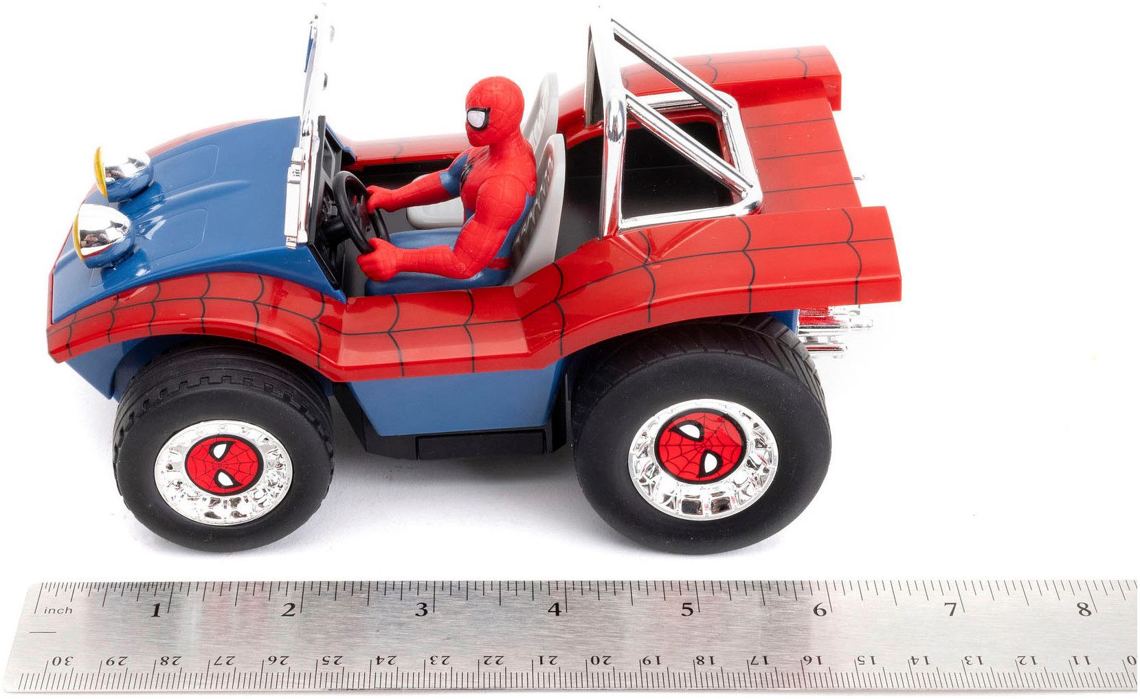 JADA Radiografisch bestuurbare buggy Marvel Spider-Man RC Buggy, 1:24, 2,4GHz