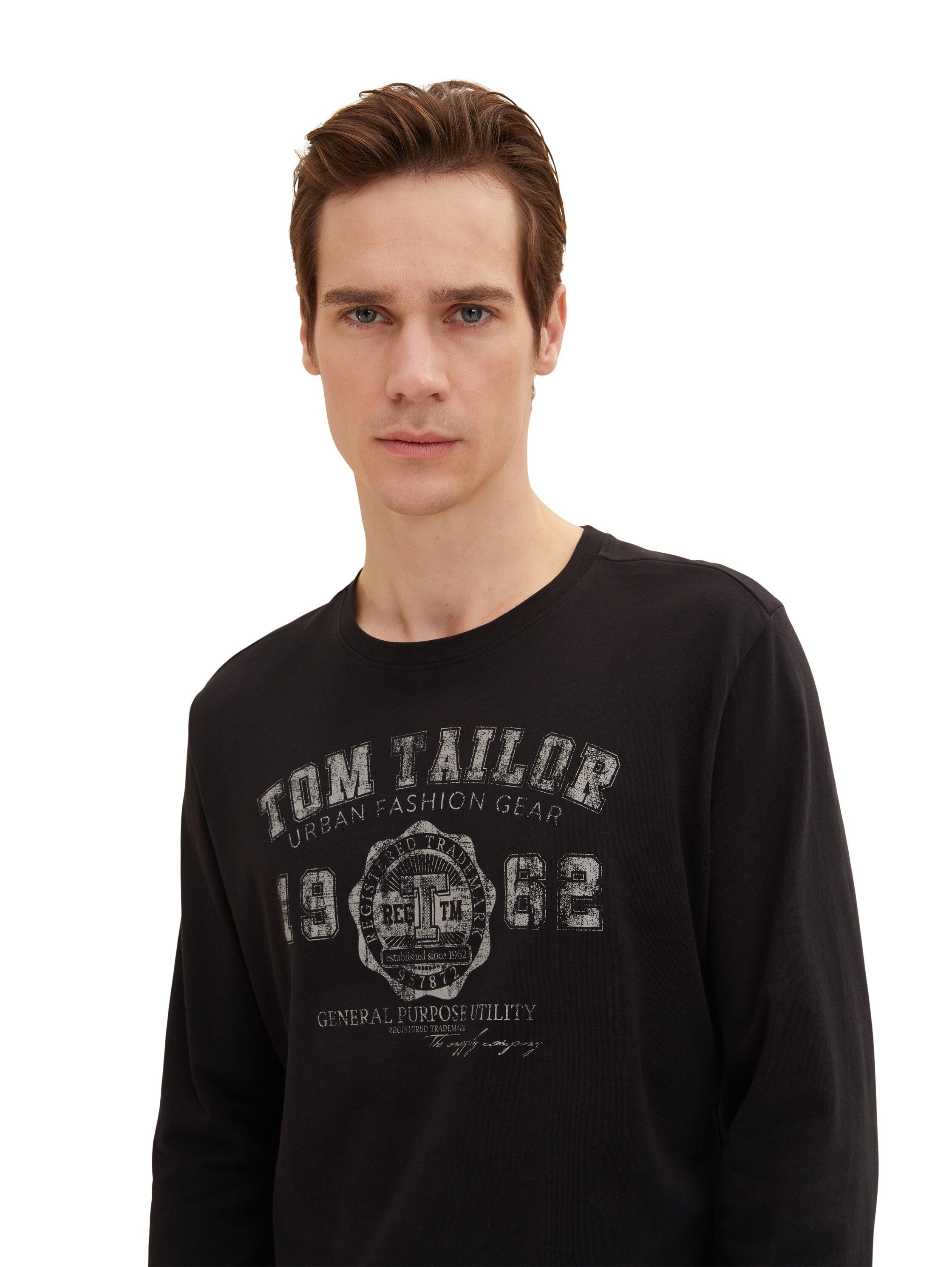 Tom Tailor Shirt met lange mouwen (set, 2-delig)