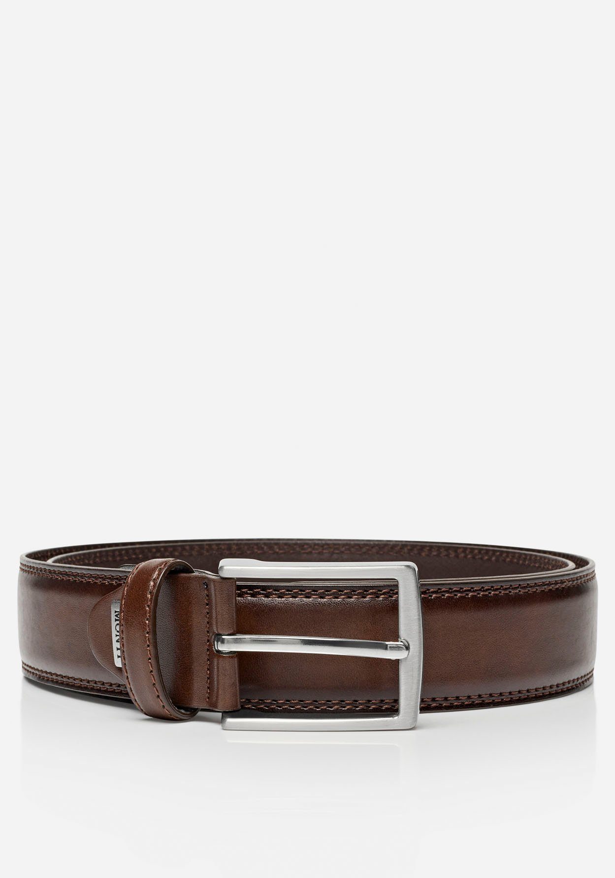 MONTI Synthetische riem Wenen 3,5 cm breed, klassiek-business, inkortbaar, tot maat 150 cm