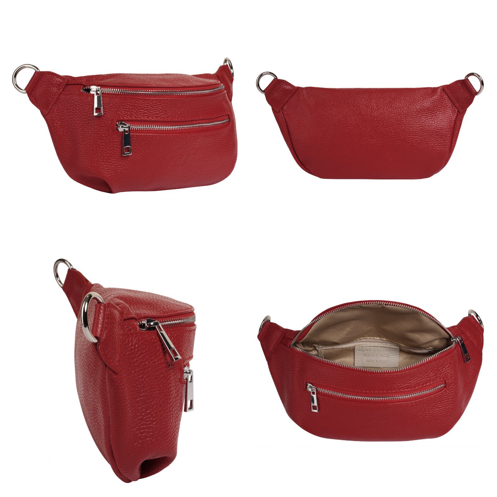 Samantha Look Heuptasje echt leer, made in italy