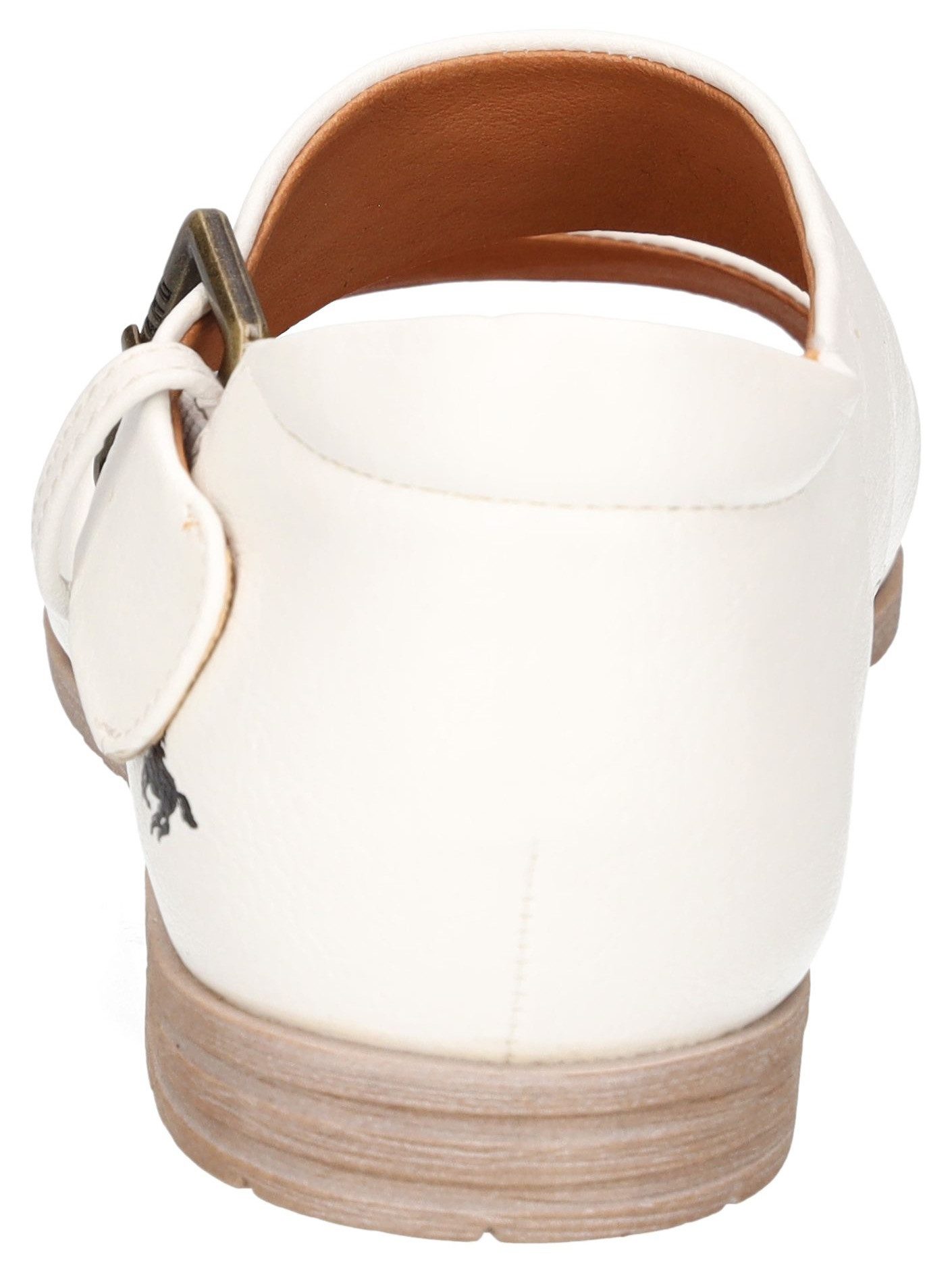 Mustang Shoes Sandalen , zomerschoen, sandaal, riemchensandaal in asymmetrische look
