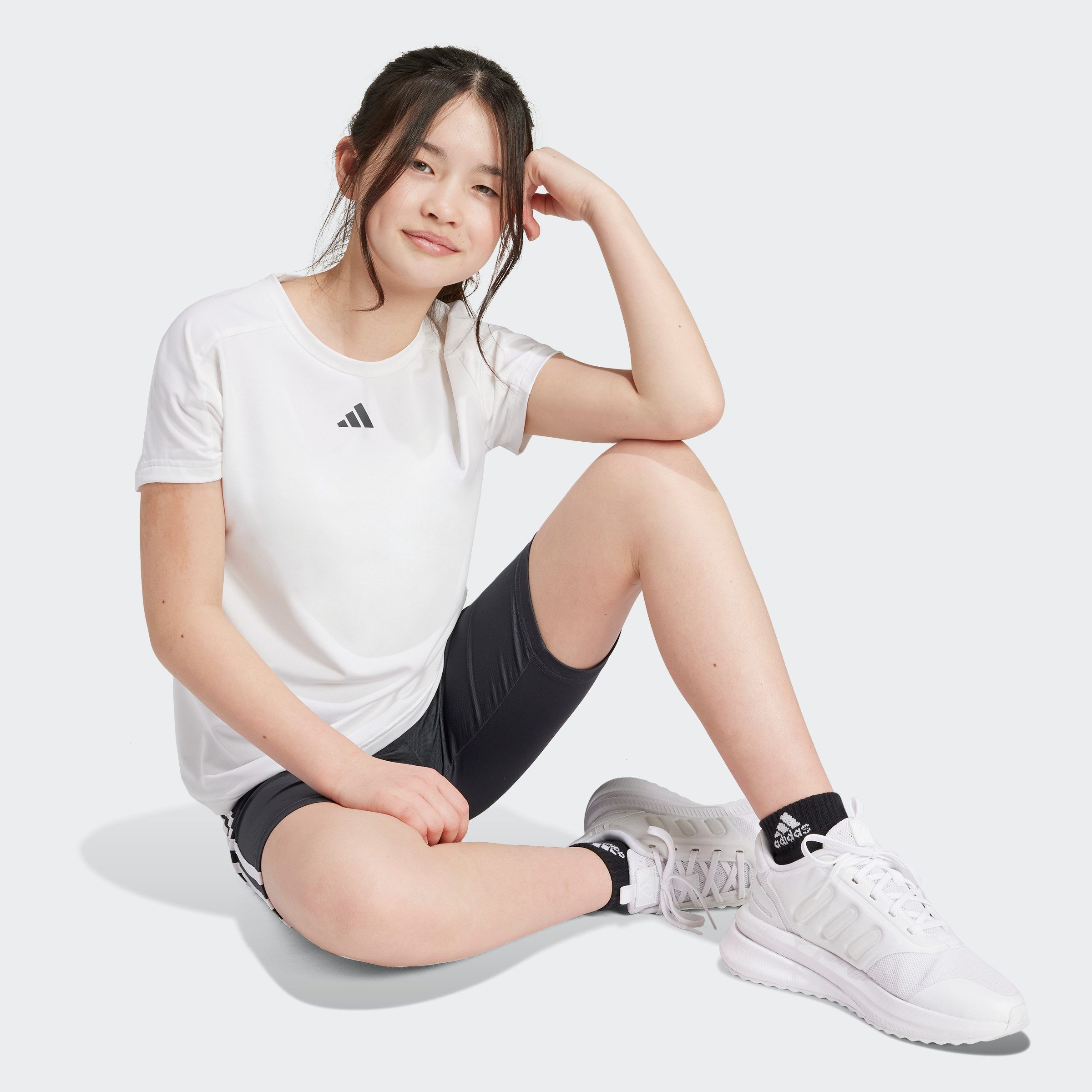 adidas Sportswear T-shirt short JG TR-ES 3S TSE (2-delig)