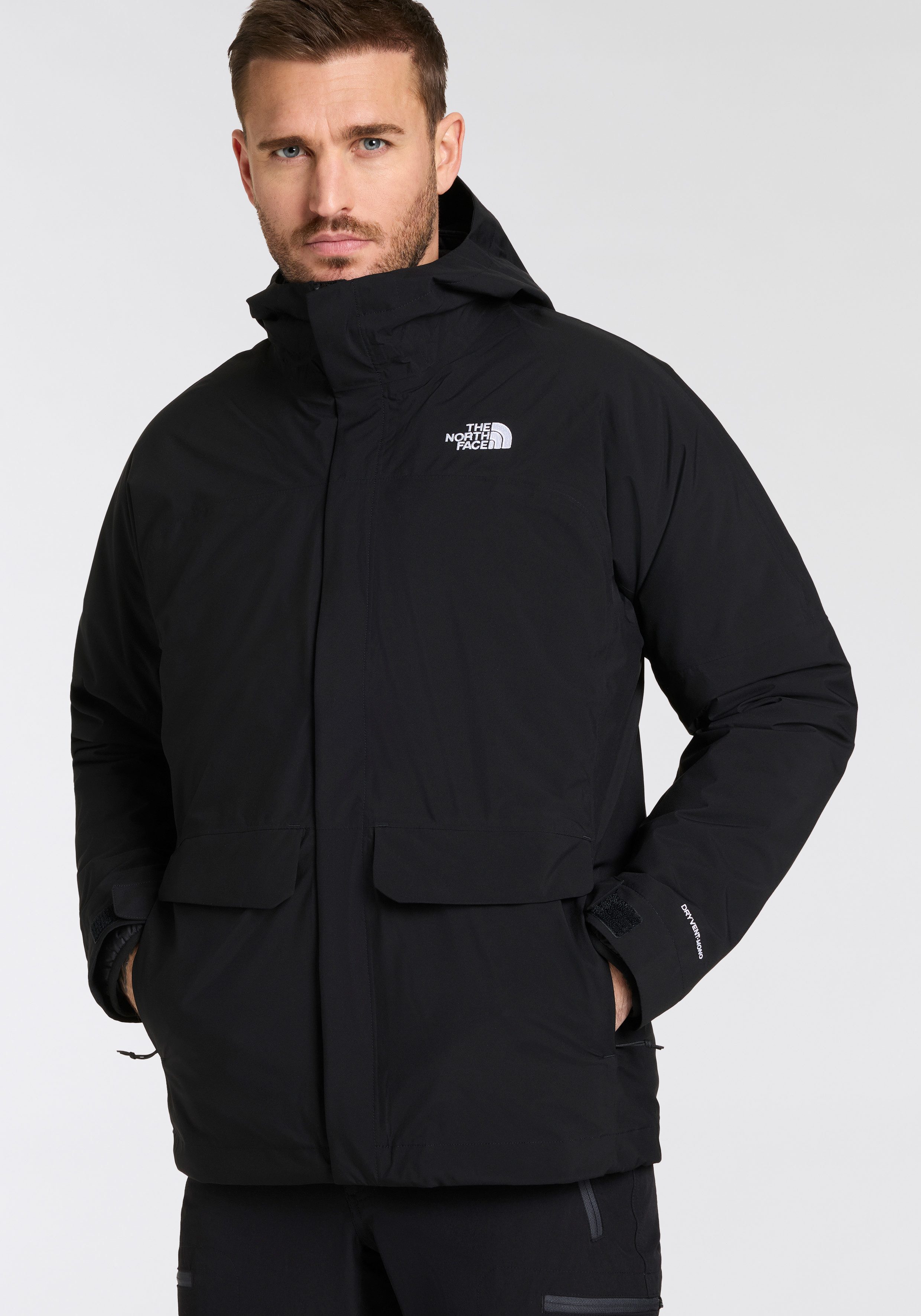 The North Face Functioneel jack Winterjack met logo-stiksel