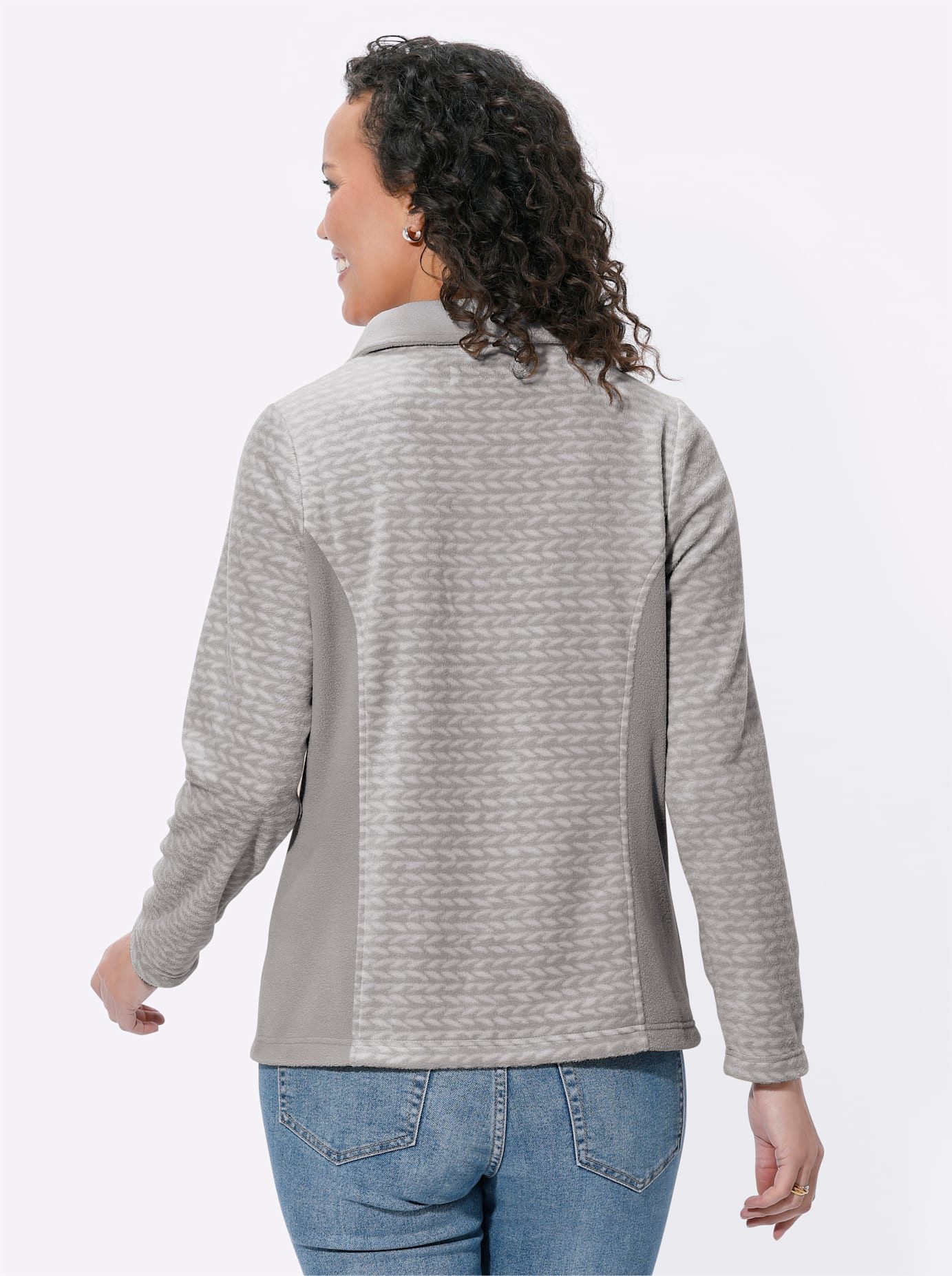 Casual Looks Fleece-shirt Fleeceshirt (1-delig)
