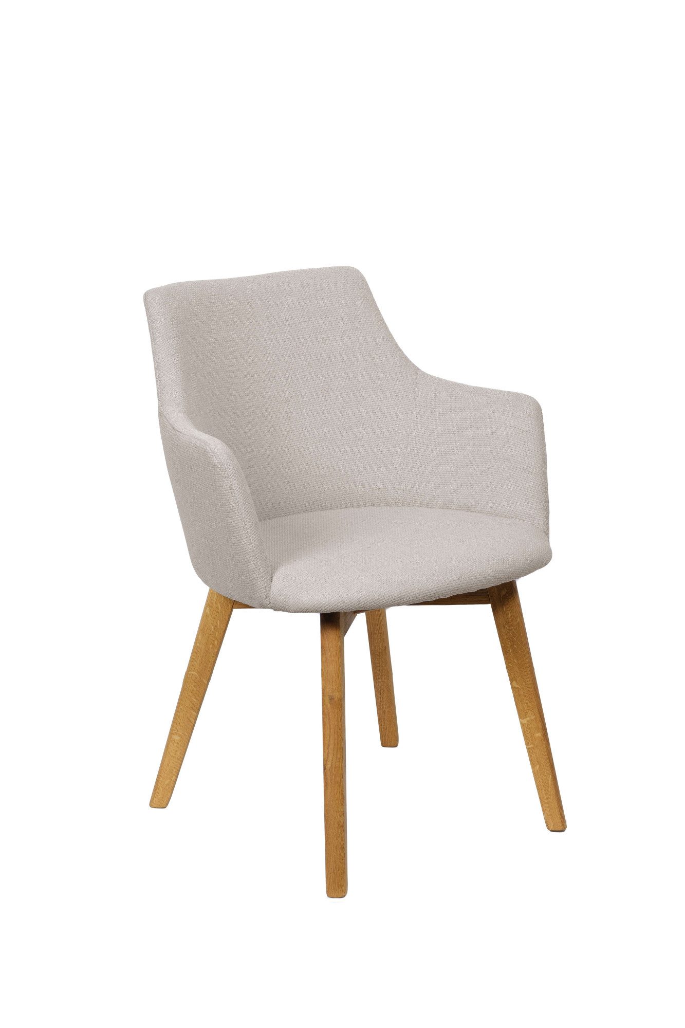 Home affaire Stoel met armleuningen Ena eettafelstoel, gestoffeerde fauteuil, woonstoel, eetstoel met armleuningen (set, 2 stuks)